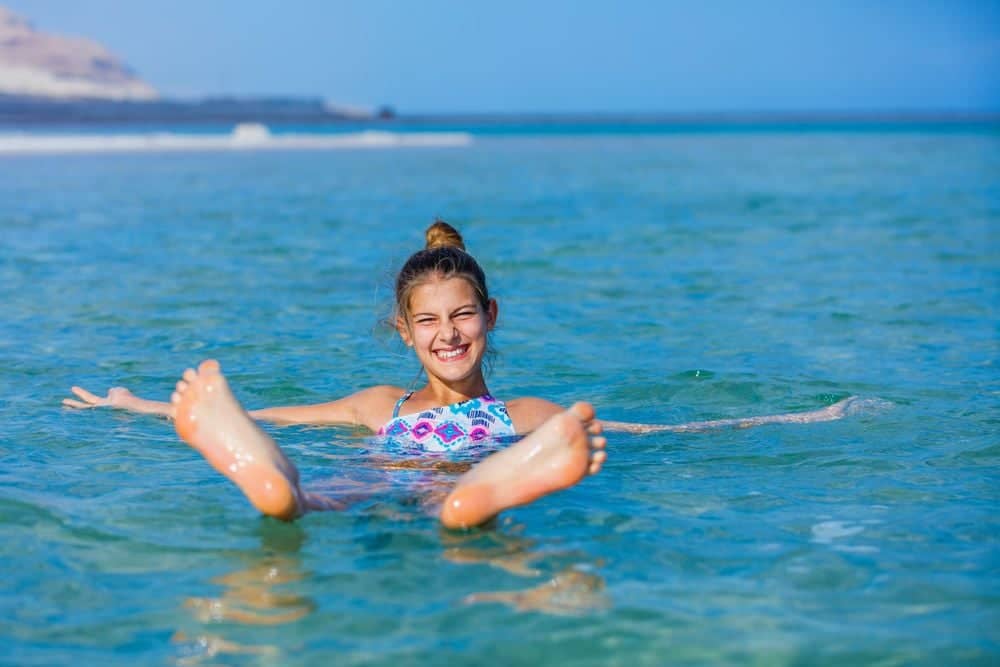 Giornata libera dedicata al relax sulle coste del Mar Morto