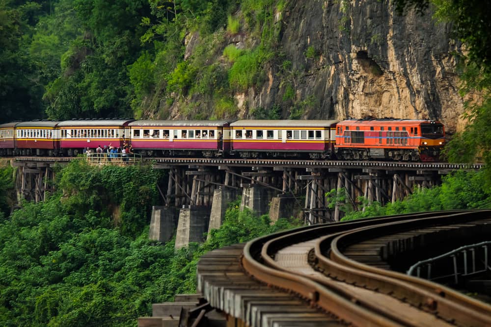 Treinrit over de Birma spoorlijn