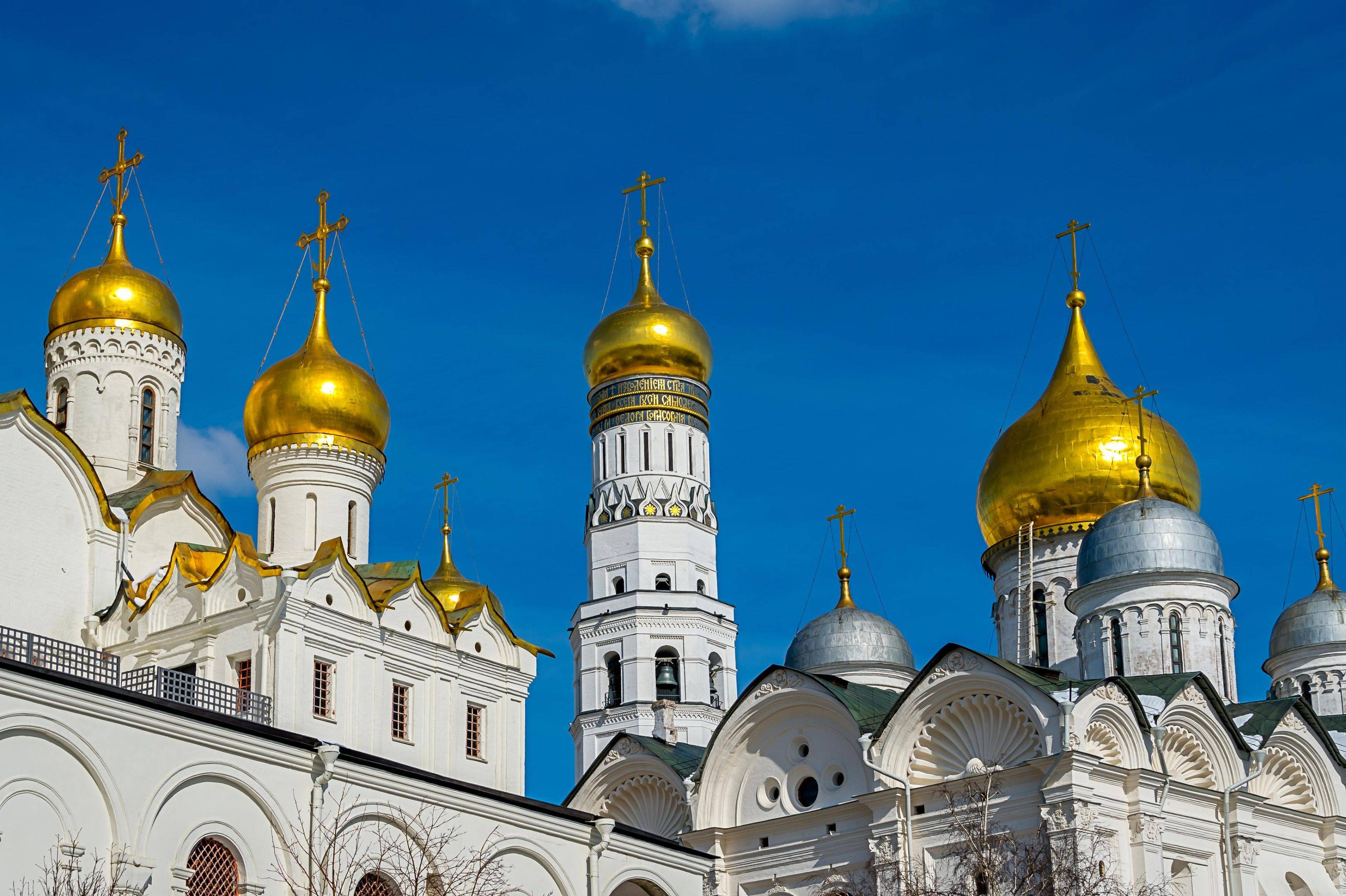 Kreml und die Schönheit Mokaus