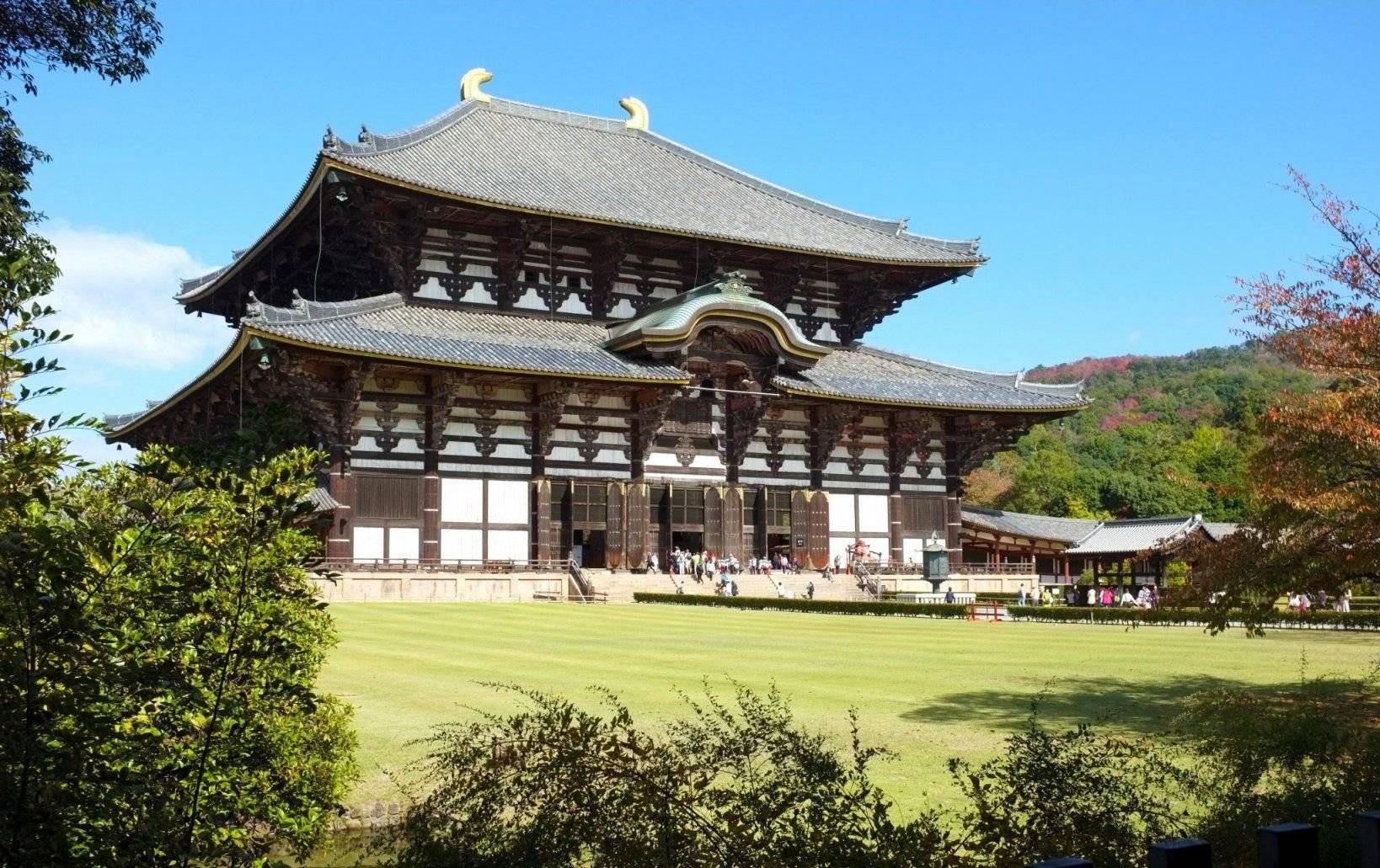 Indrukwekkende architectuur in Nara