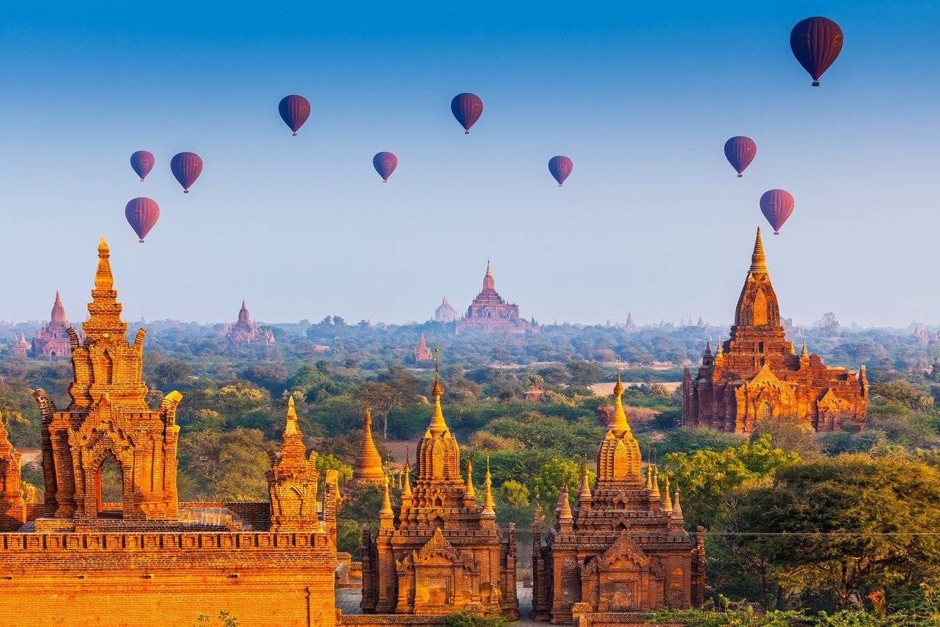 Visite en e-bike de Bagan