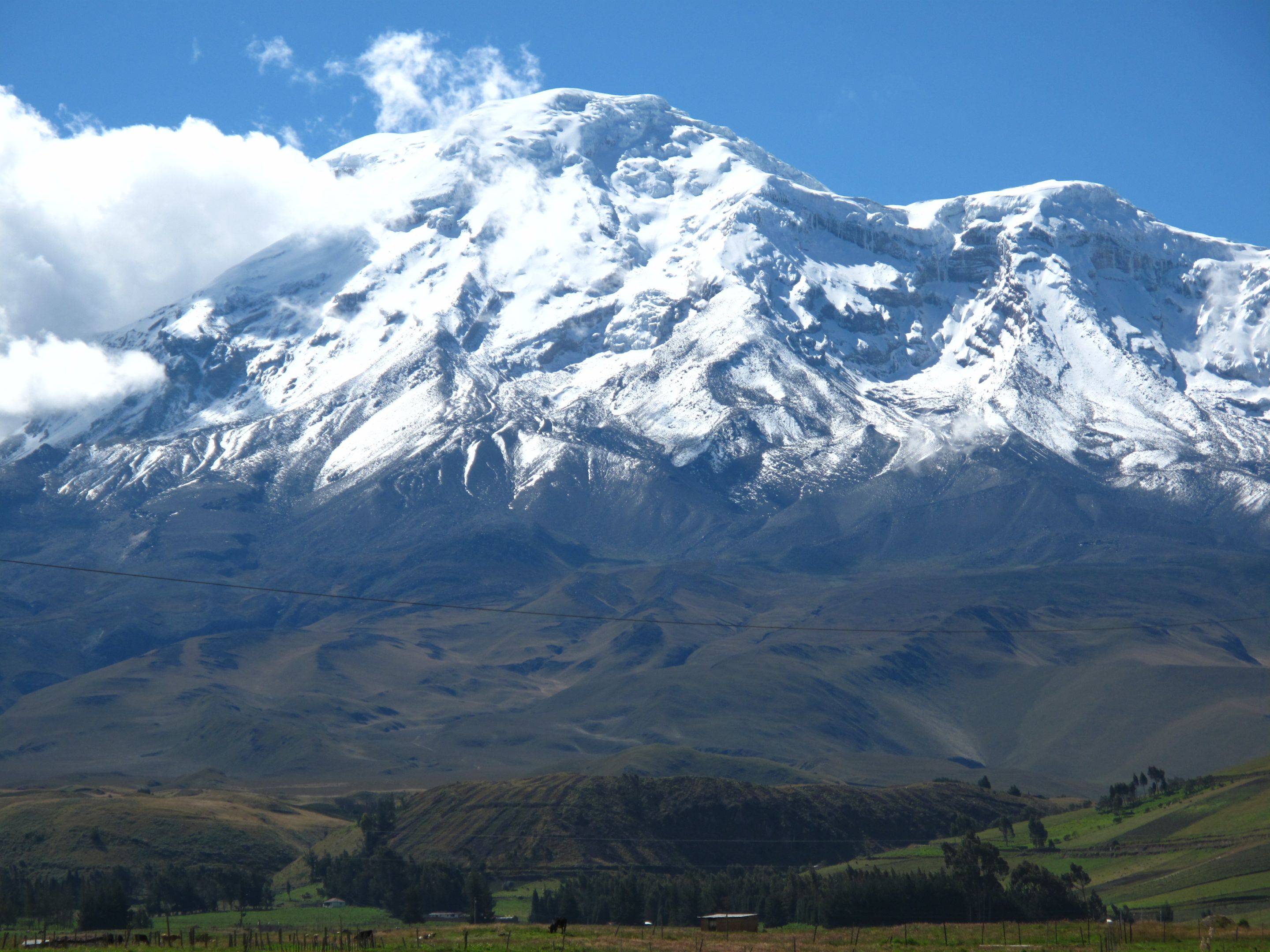 Vorbei am höchsten Vulkan der Welt nach Riobamba