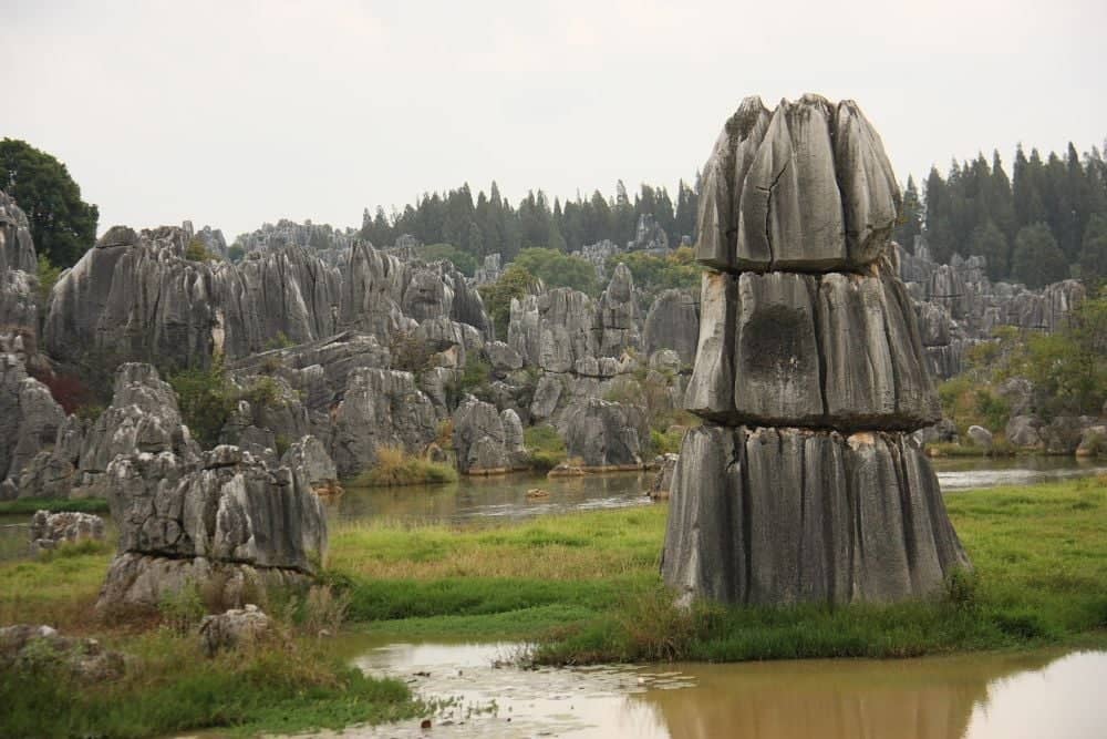 Kunming, visita alla foresta di pietra, uno dei capolavori della natura