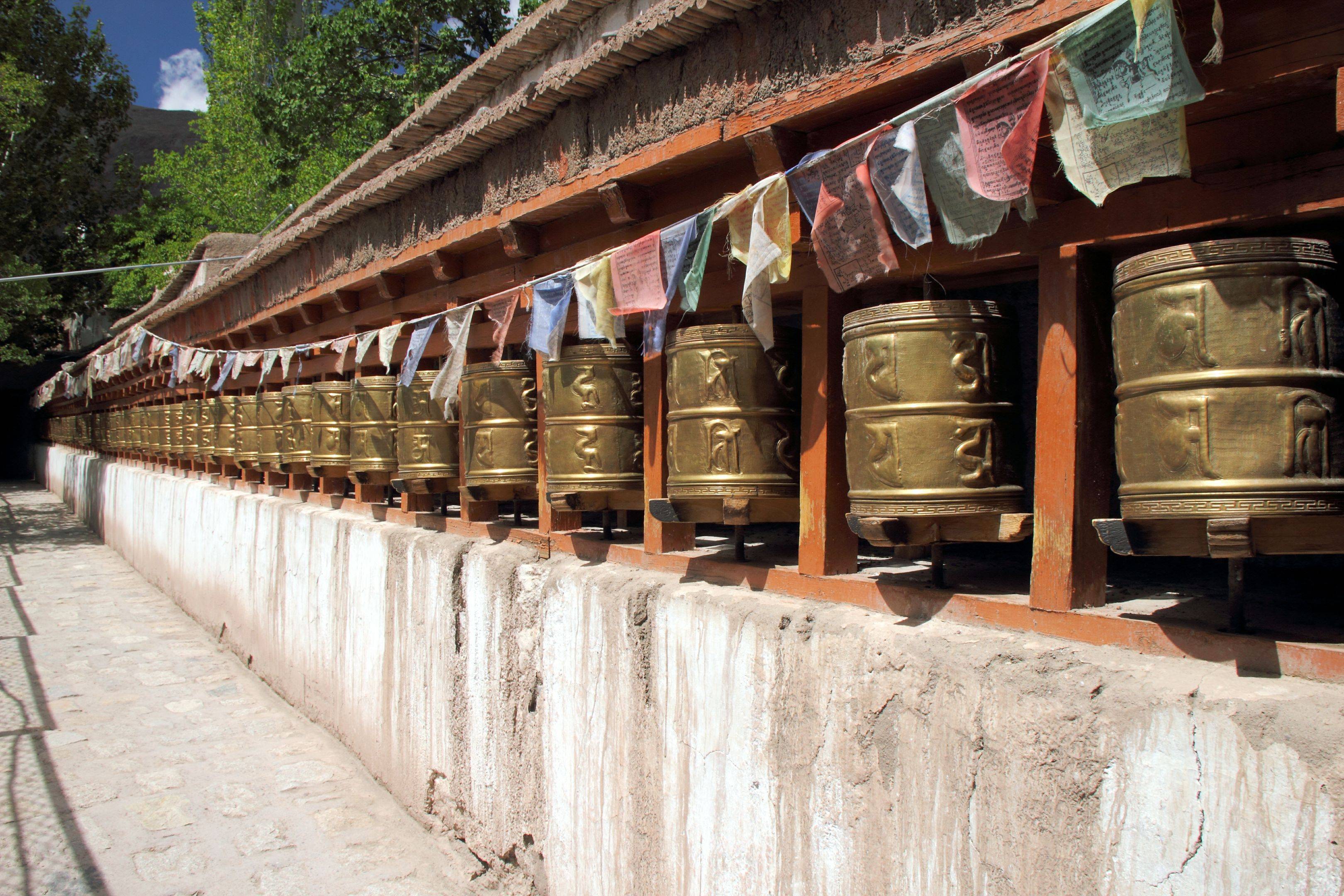 Visita ai monasteri sulla via del ritorno a Leh
