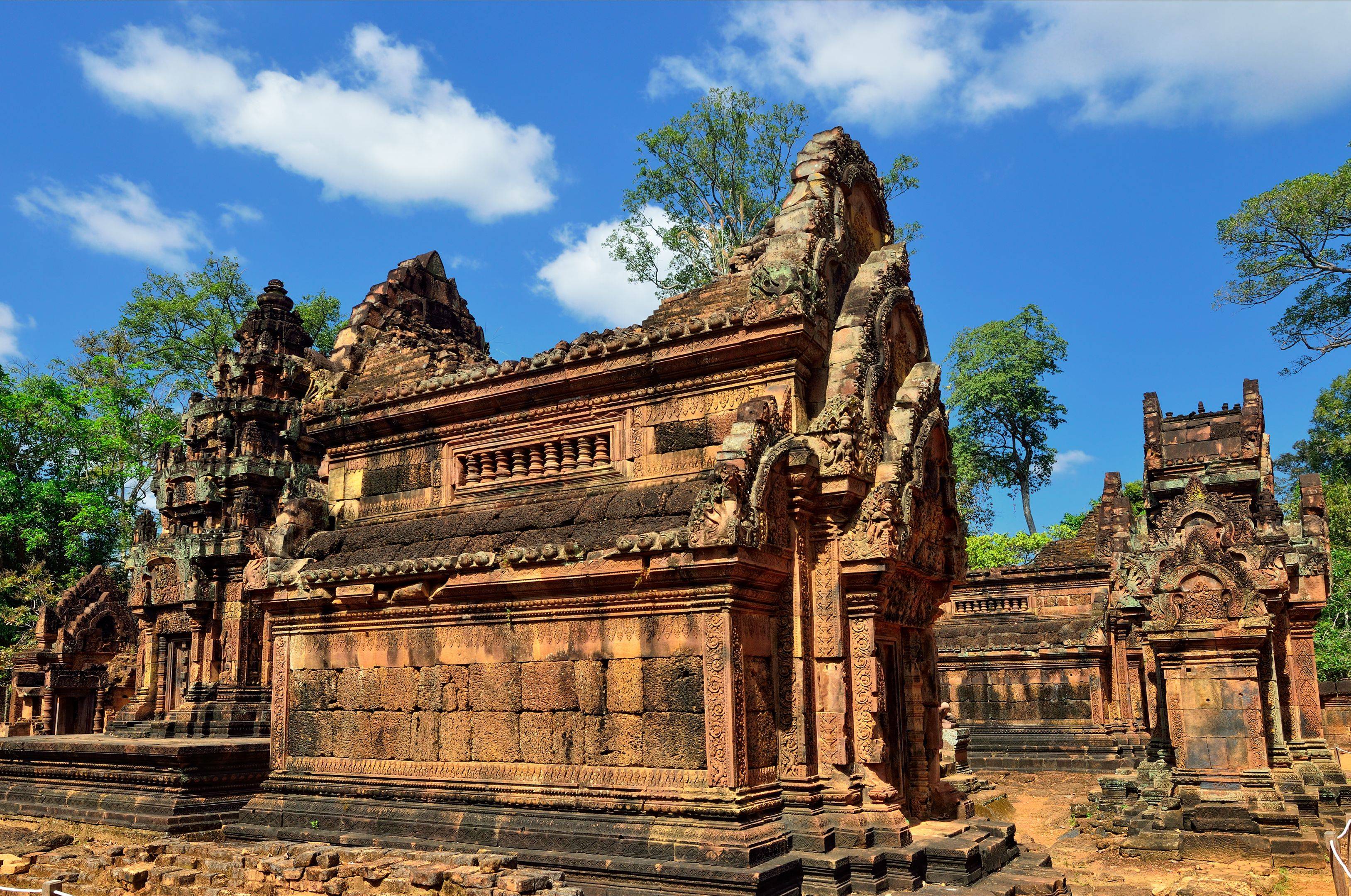 Volo per la Cambogia e visita ai templi