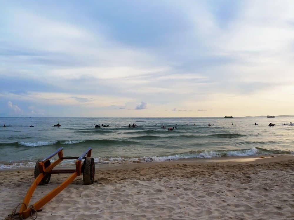 Rejoignez les plages cambodgiennes