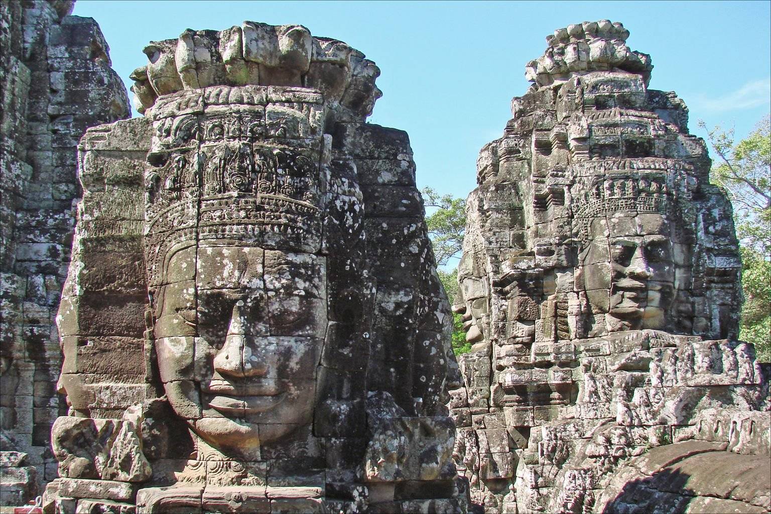 Angkor Thom & Ta Prohm & Angkor Wat 
