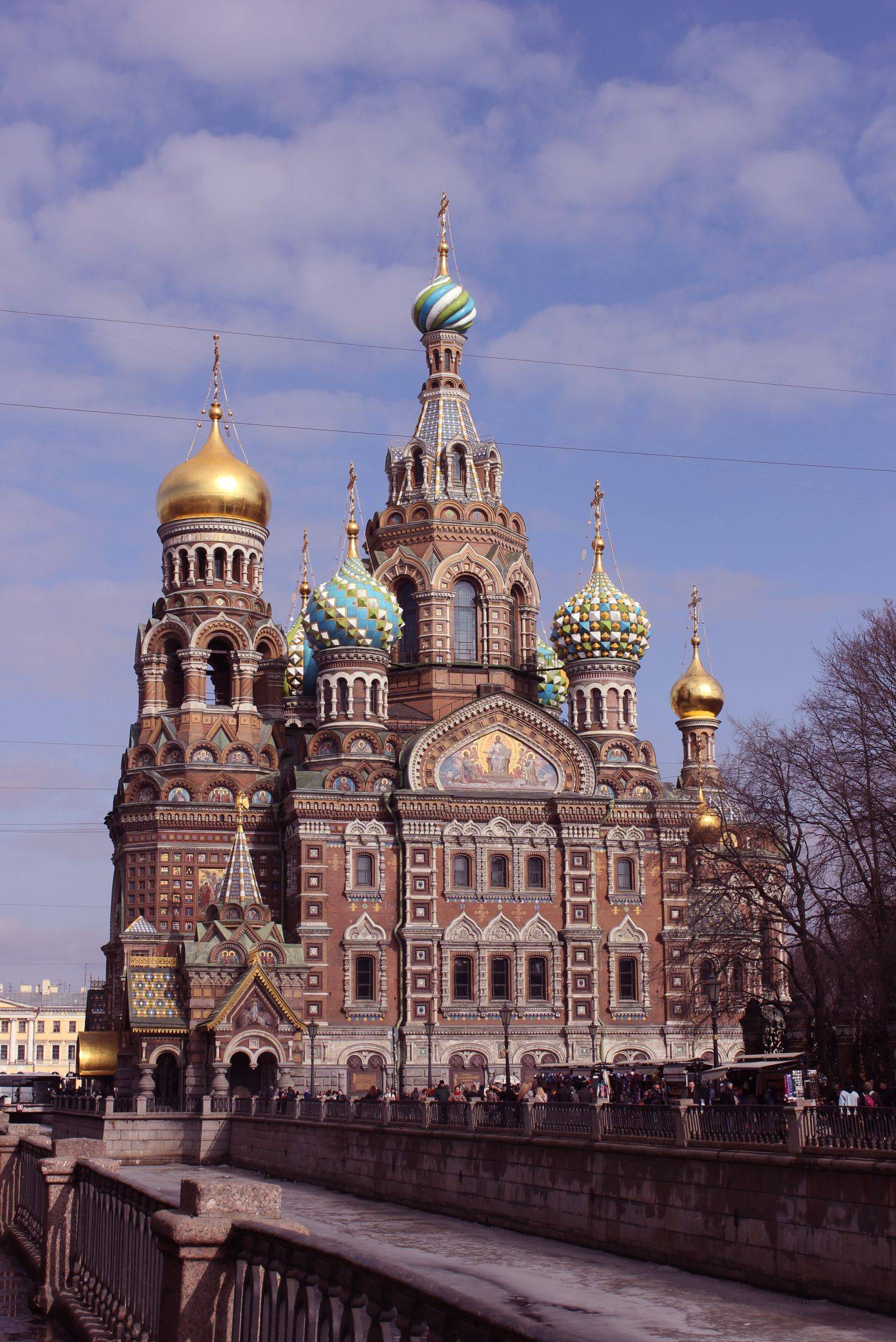Partie « russe » du Saint-Pétersbourg européen, Musée russe et Saint-Sauveur-sur-le-sang-versé.