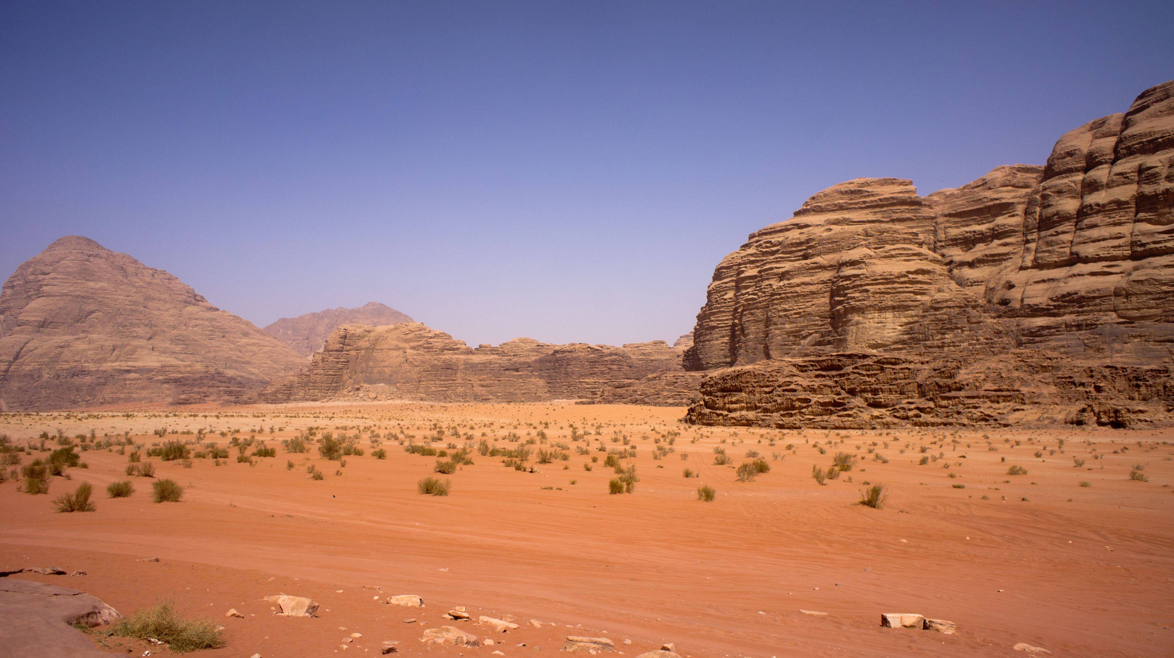 Il meraviglioso deserto del Wadi Rum