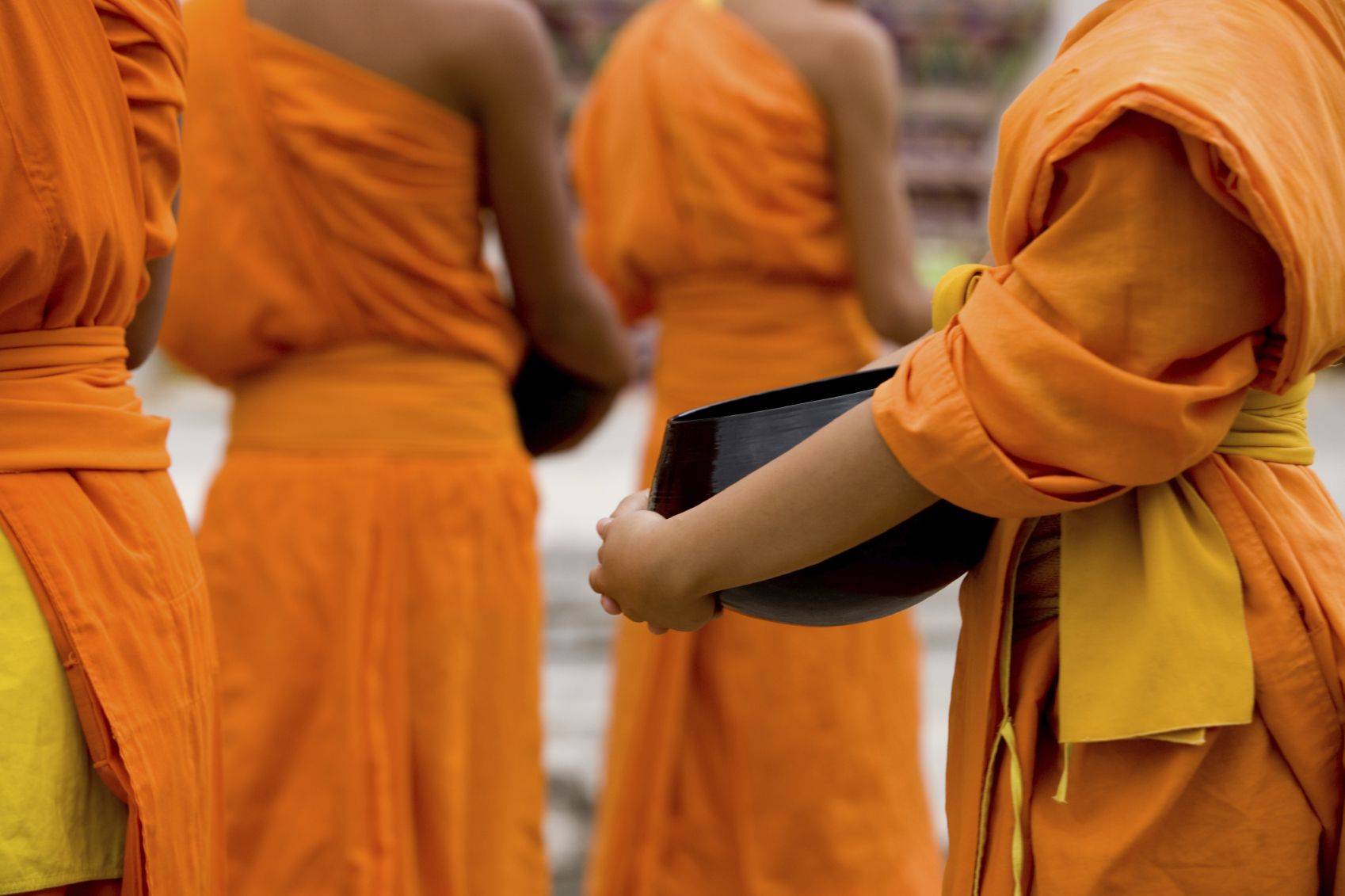 Procession des moines de Doï Suthep