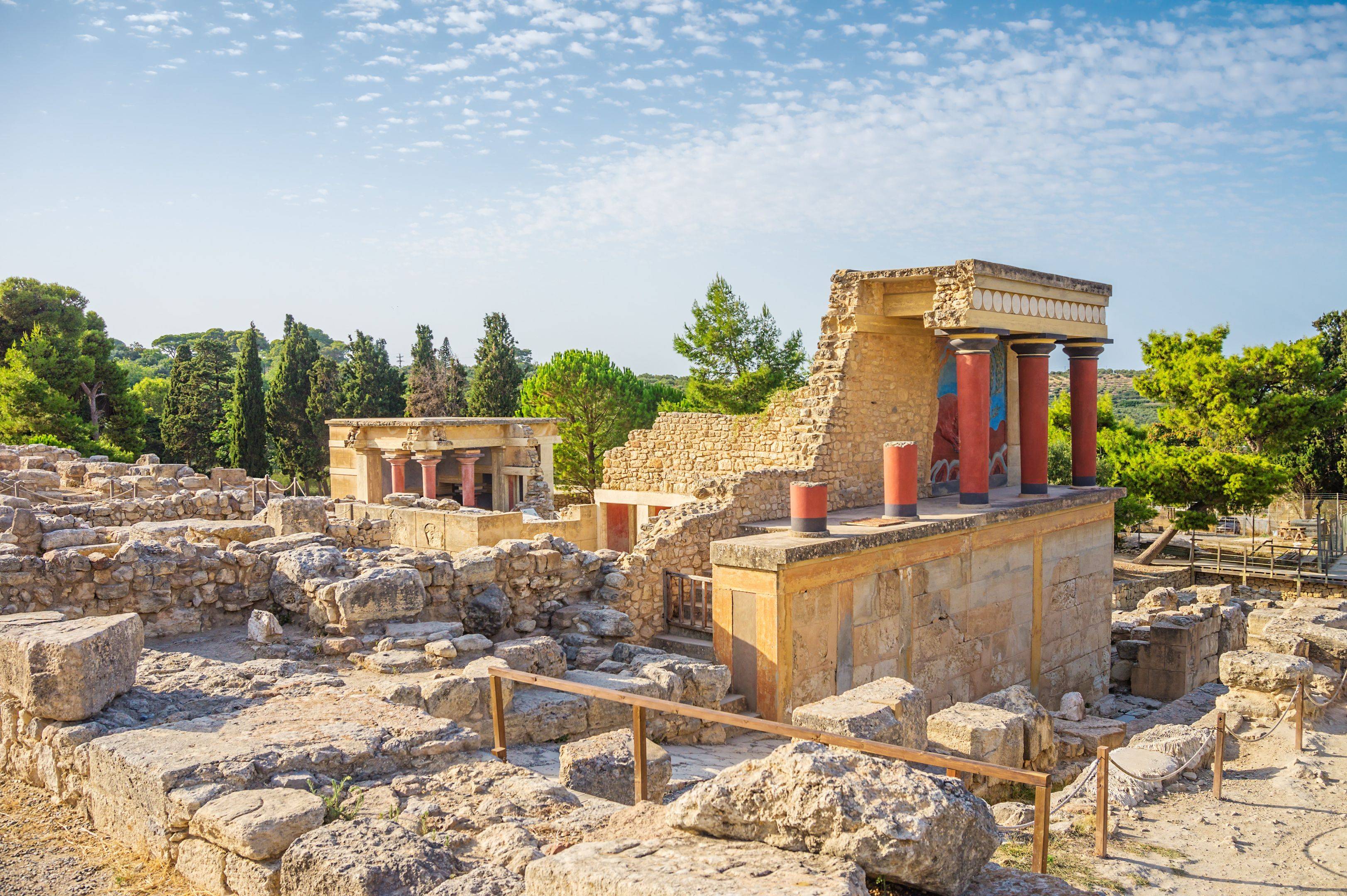 Palais minoen de Knossos et musée archéologique d'Héraklion
