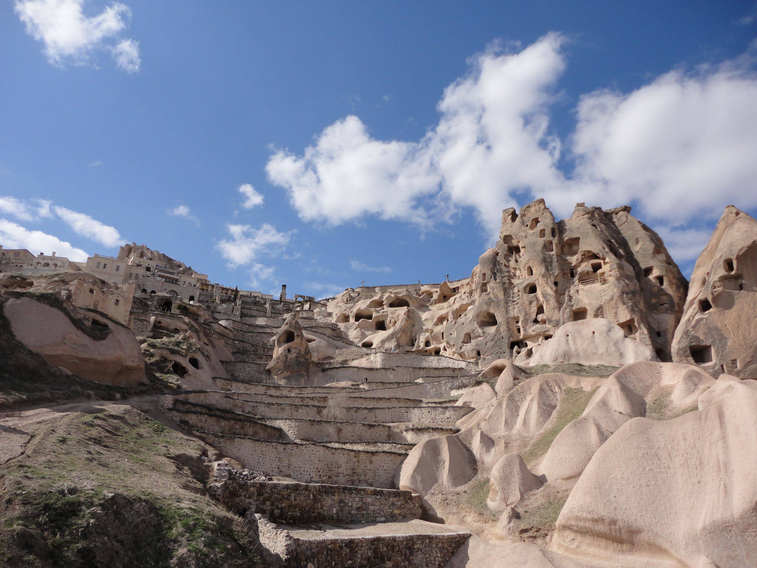 Karagol naar Pinarbasi via de Maden-kloof - Derinkuyu ondergrondse stad & Cappadocië Uchisar citadel