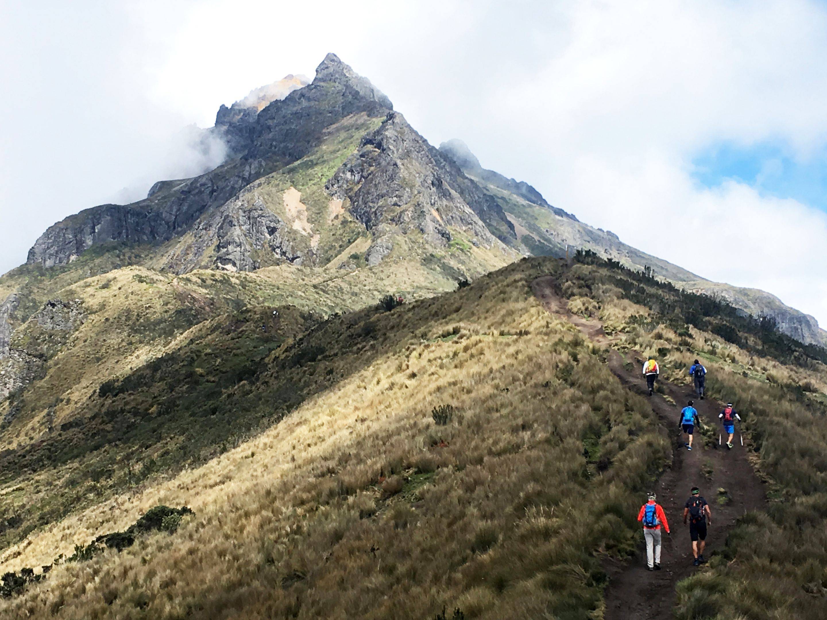 Gipfel Rucu Pichincha – La Moca