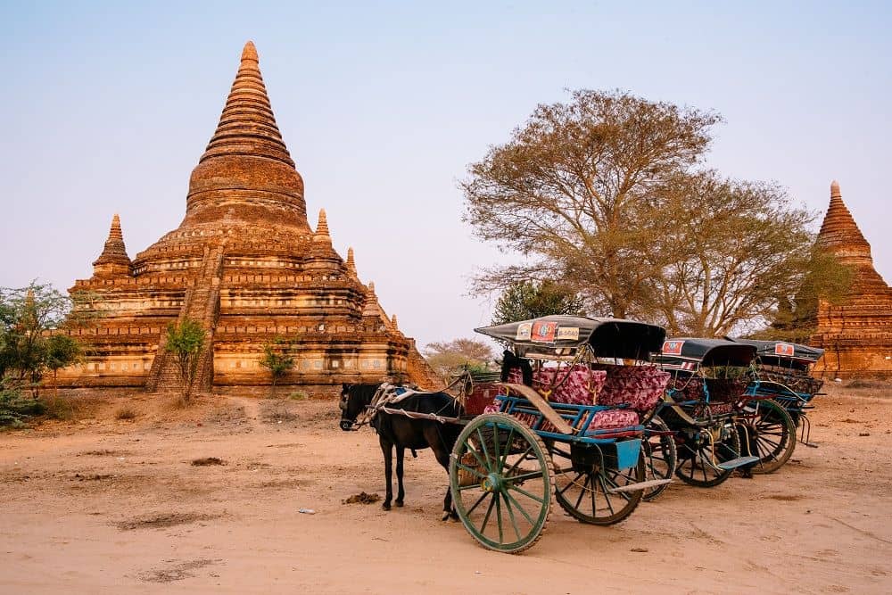 La spectaculaire cité archéologique de Bagan