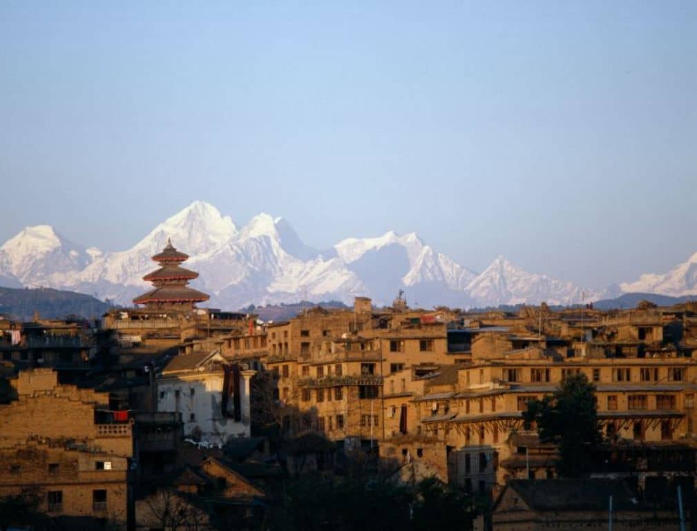 Llegada a la capital de Nepal