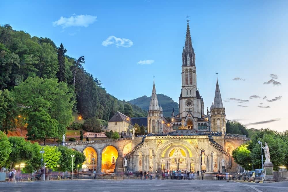 Bezoek aan Pau en Lourdes
