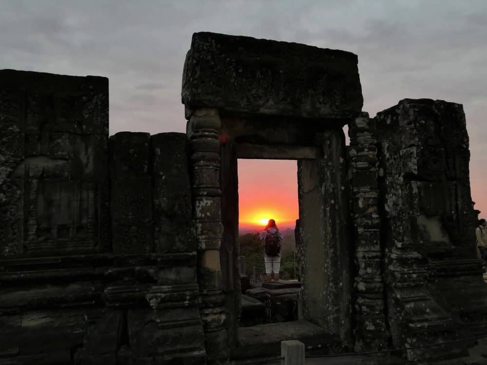 Lever de soleil sur Angkor