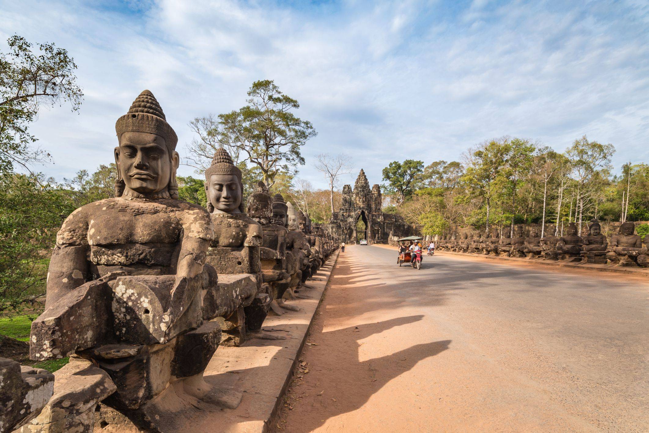 I templi lungo la strada per Siem Reap