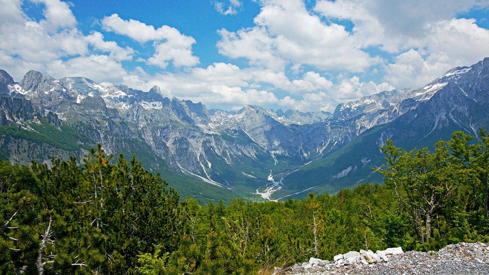Randonnée dans les Alpes albanaises