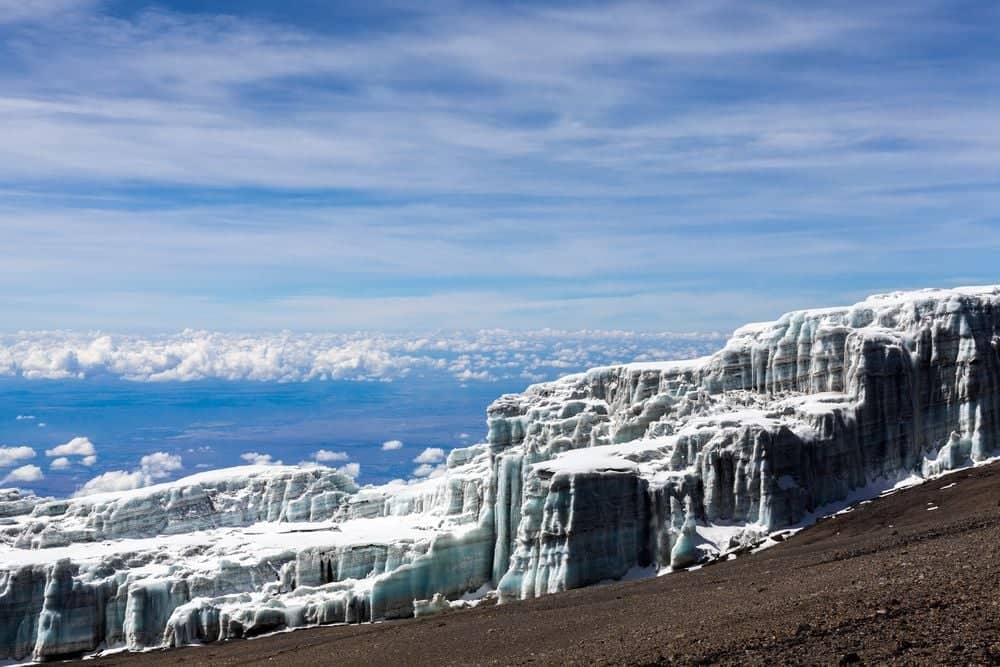 Adembenemende gletsjers rondom Barafu Camp