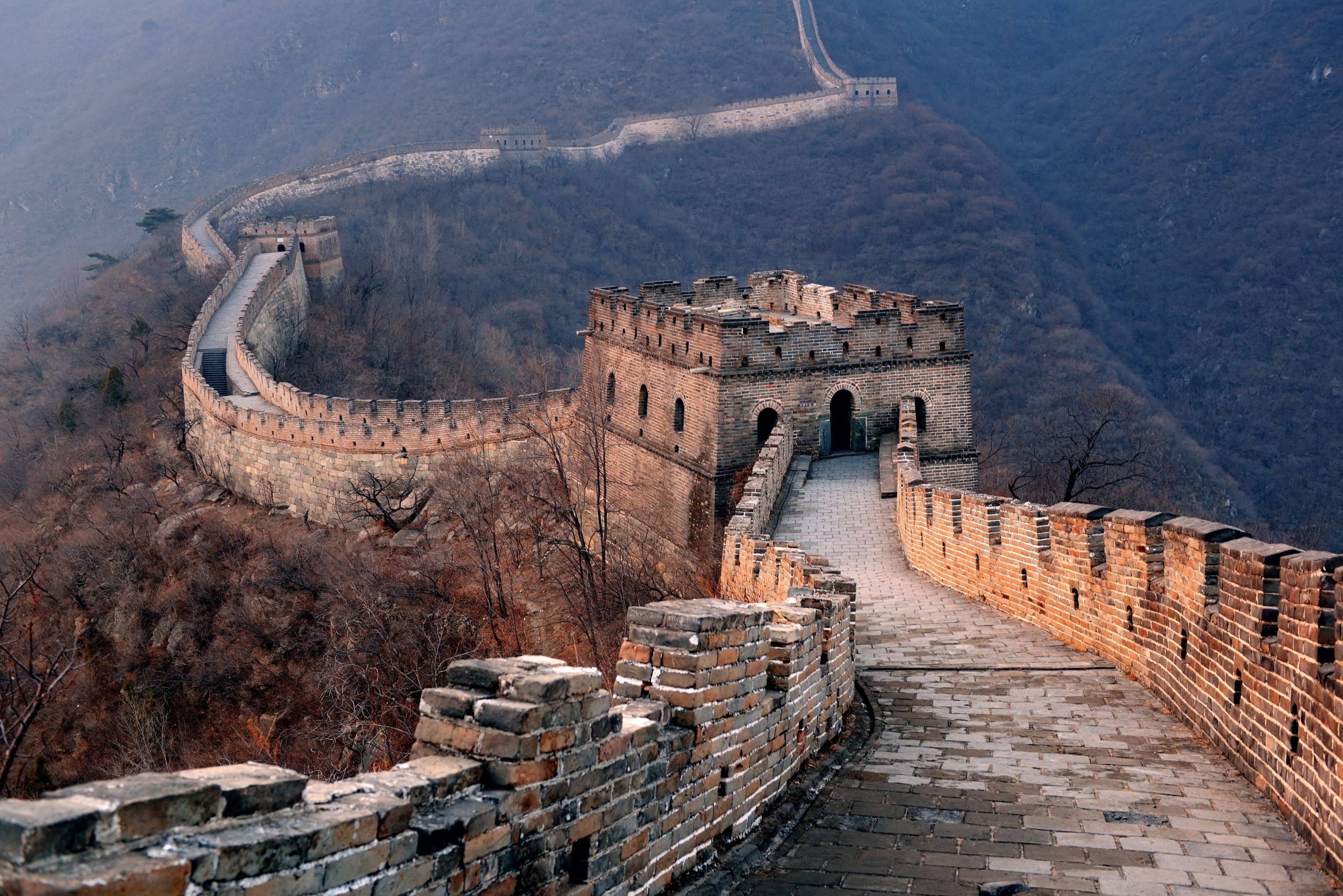 Wanderung auf der chinesischen Mauer