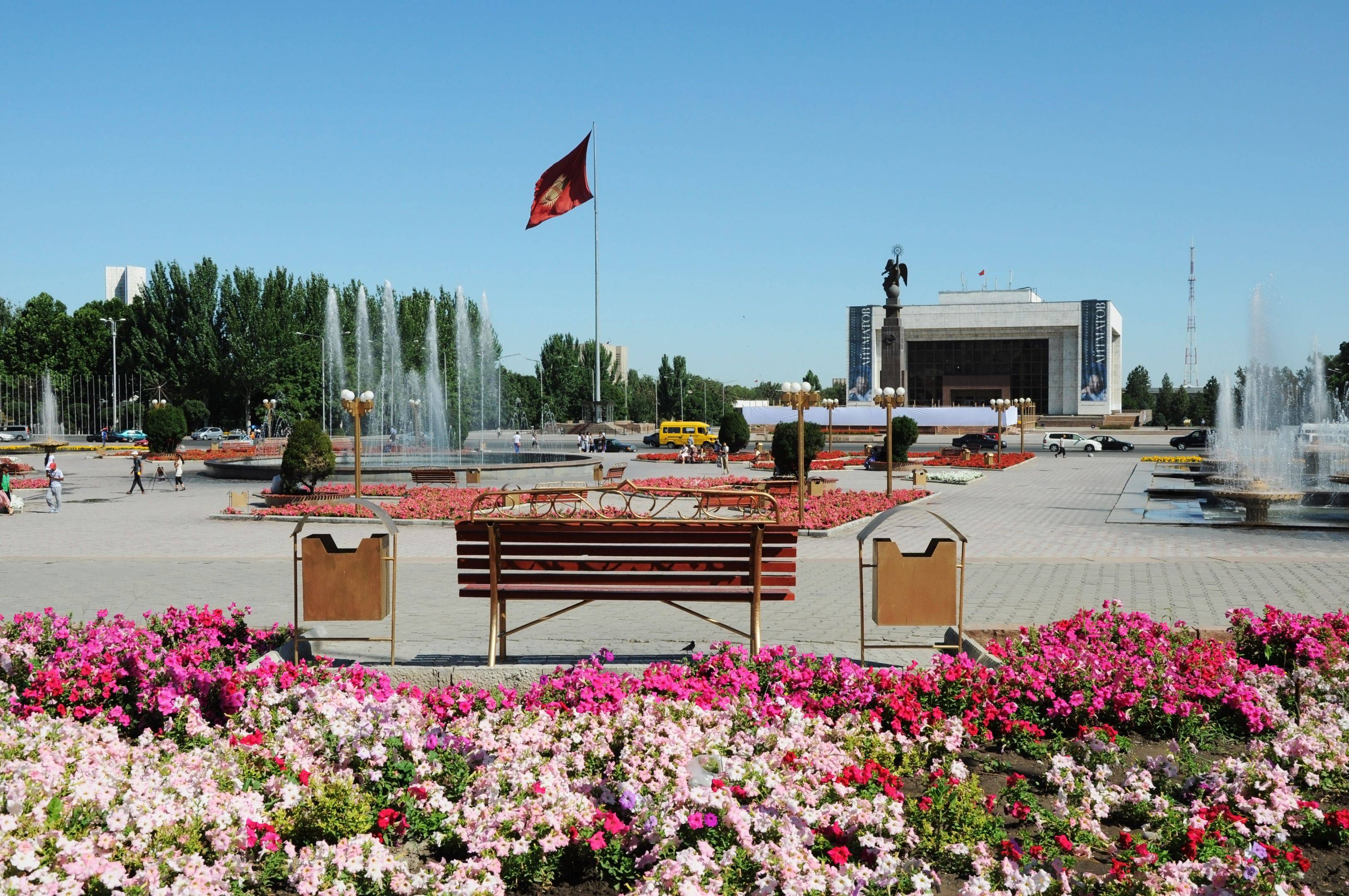Arrivée à Bichkek