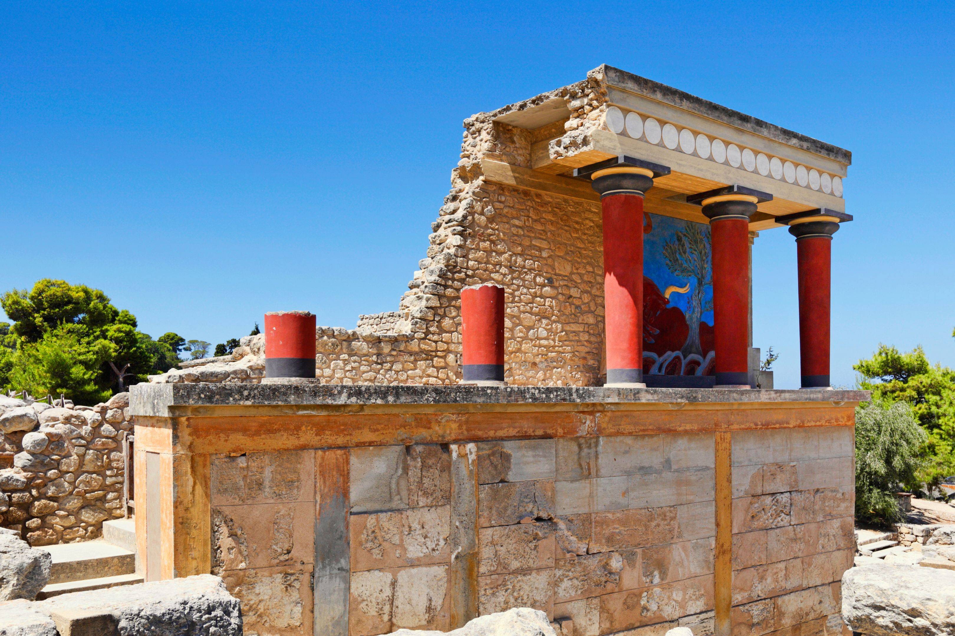 Palazzo minoico di Cnosso e museo di Heraklion