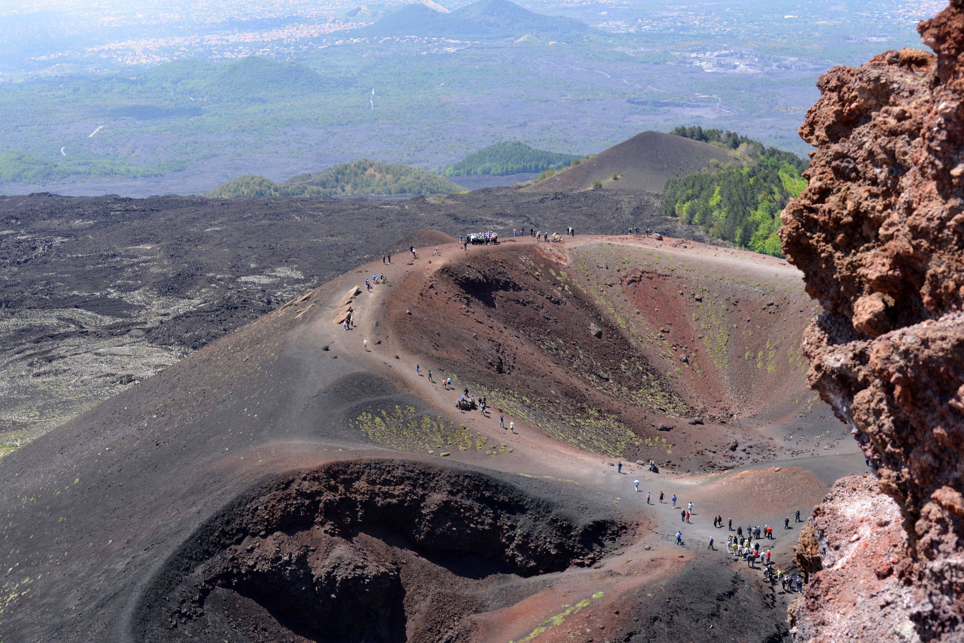 Explorando el Etna, volcán activo