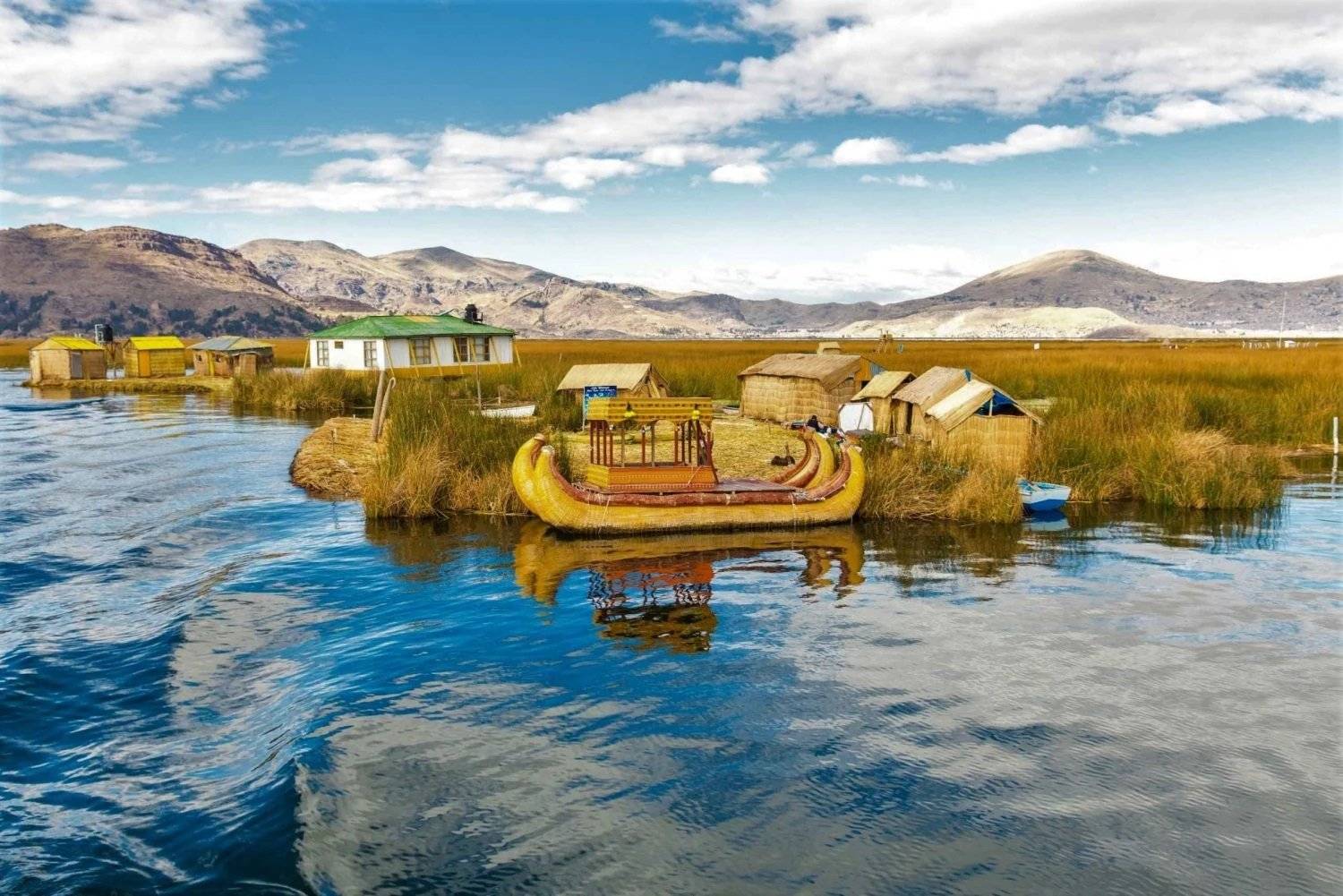 Il famosissimo lago Titicaca