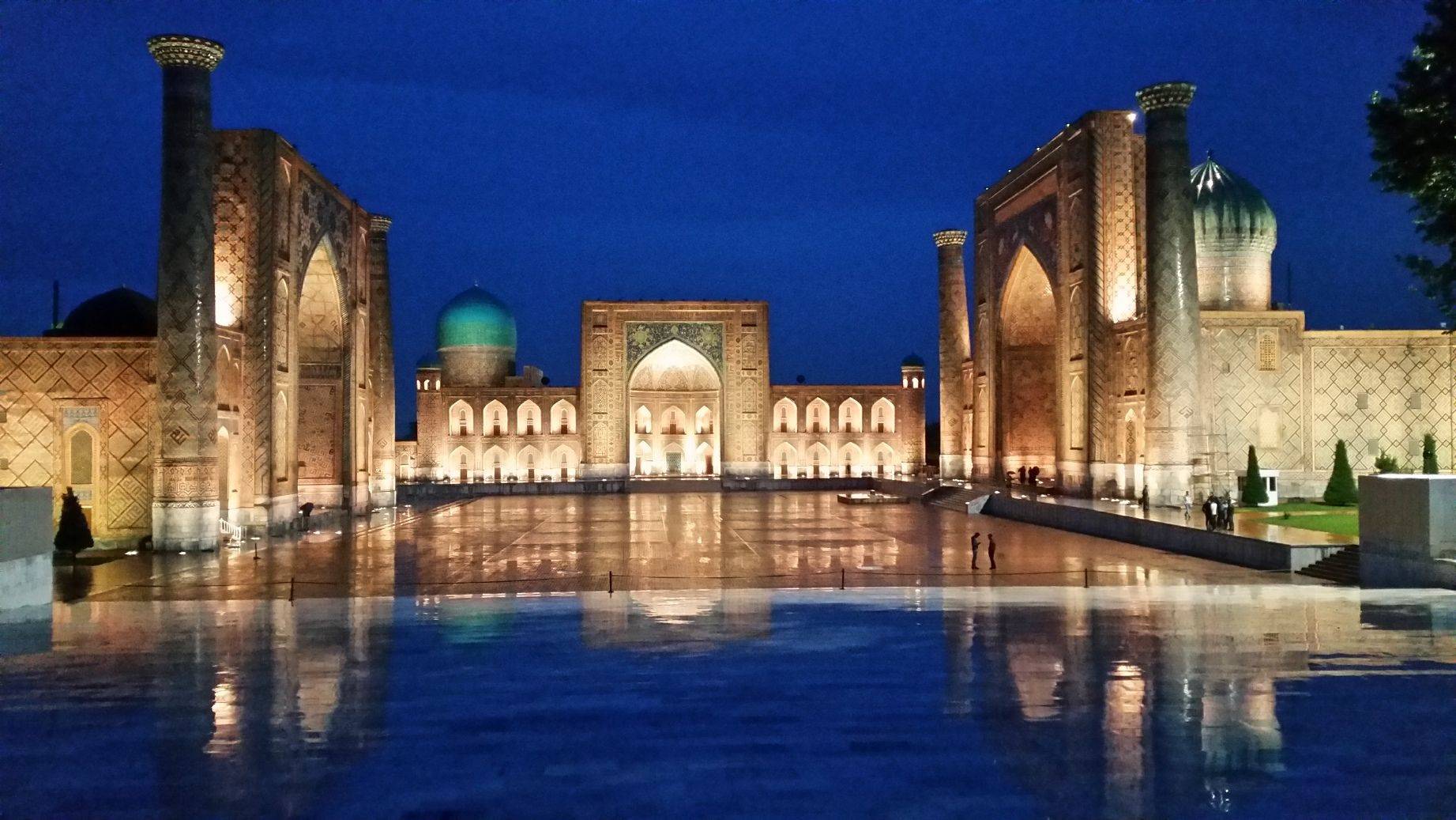 Weitere Highlights in Samarkand und Fahrt nach Taschkent 