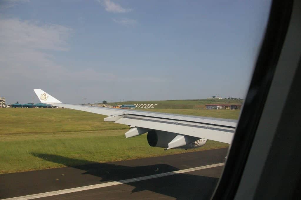 Llegada a ​Entebbe