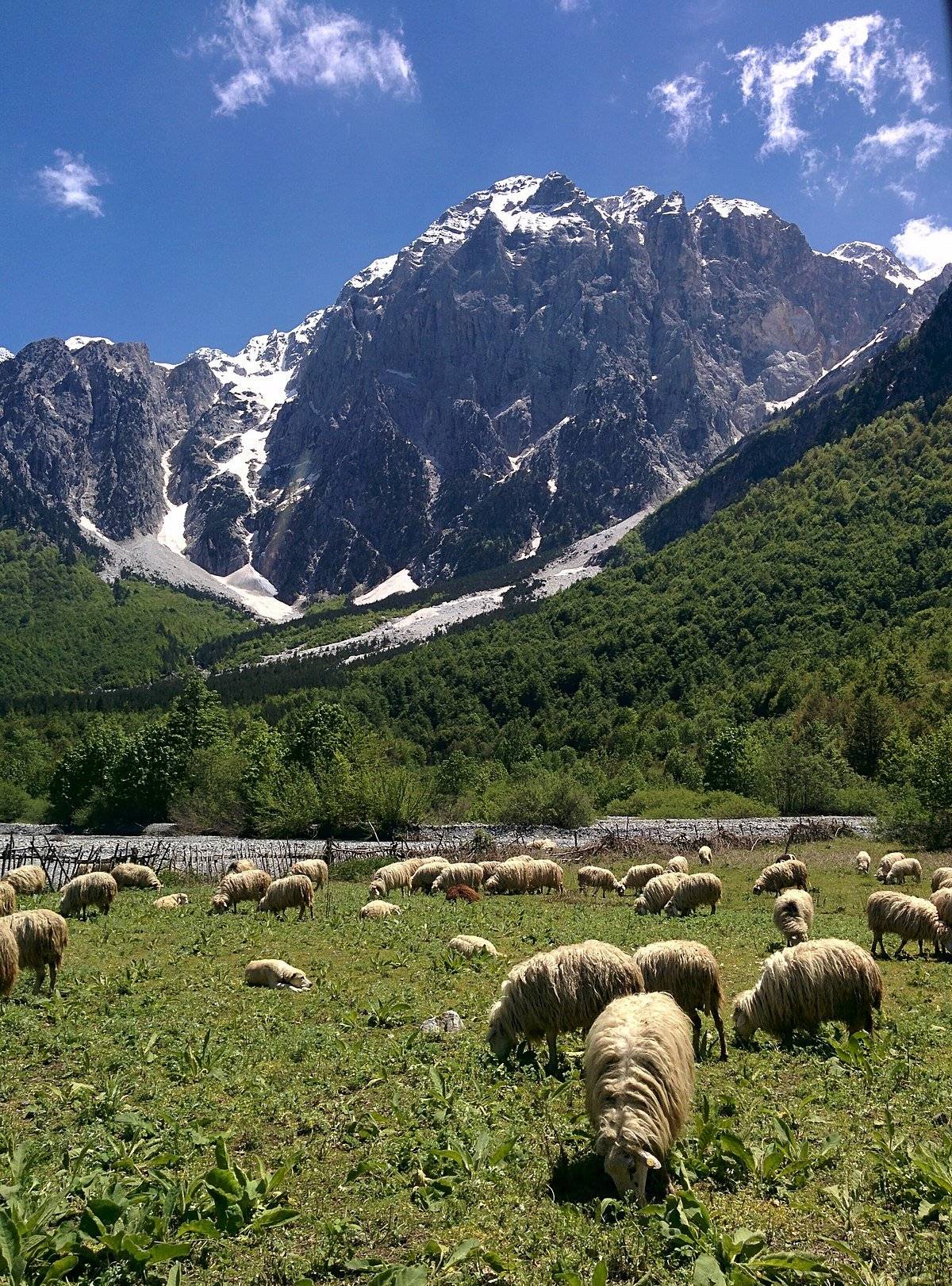 Un día en medio de los Alpes albaneses