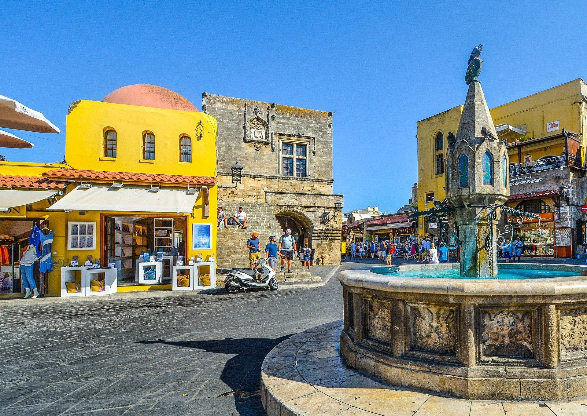 Visite des incontournables: la ville de Rhodes