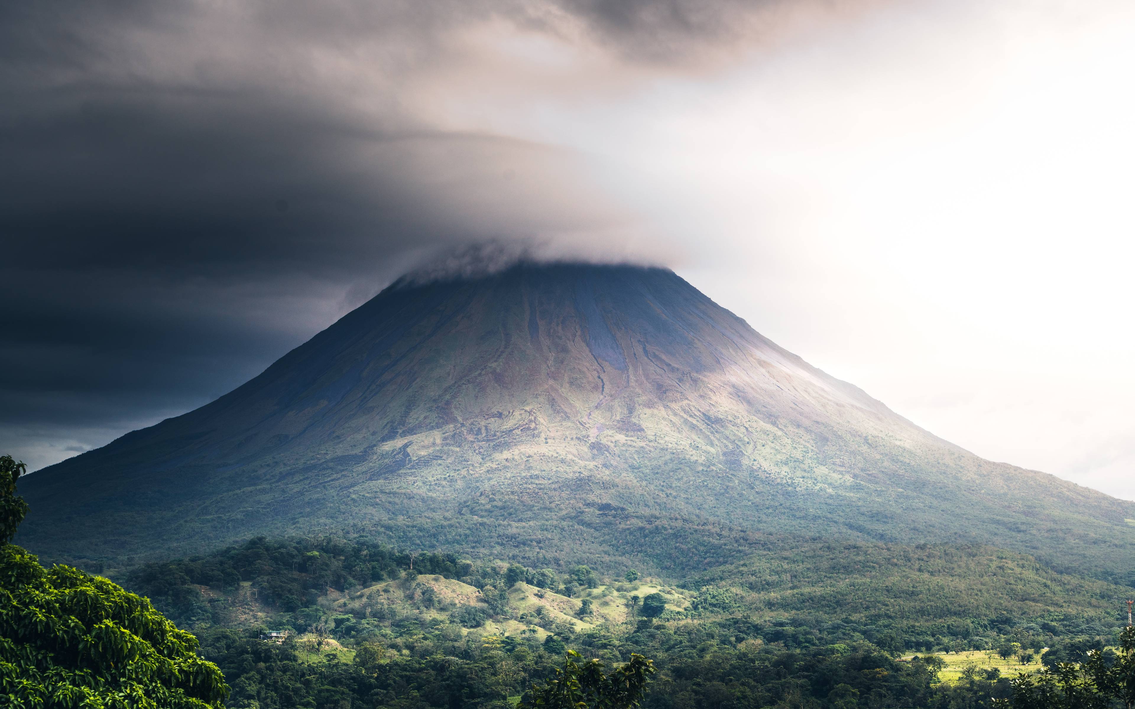 Das Wahrzeichen Costa Ricas, der Vulkan Arenal