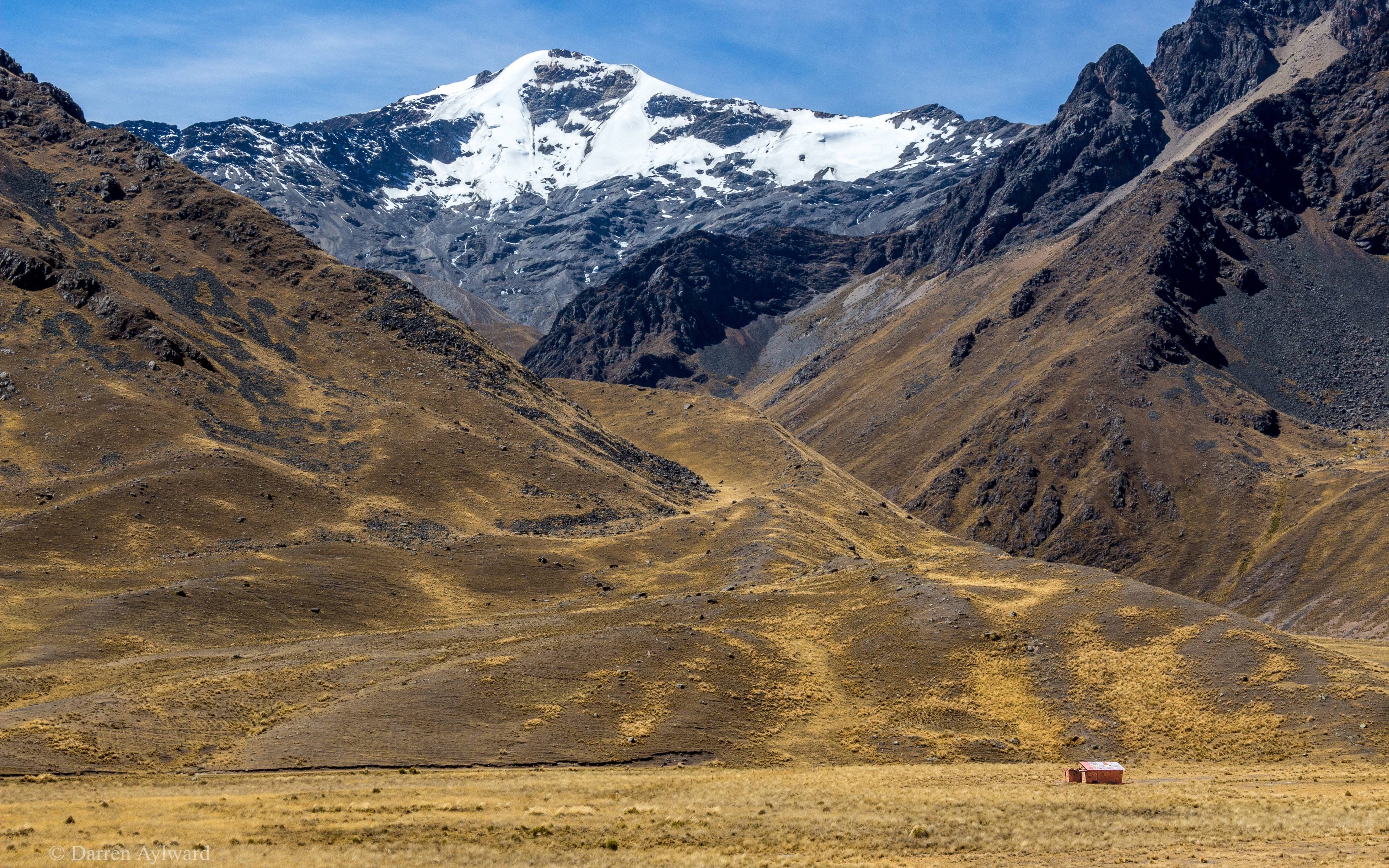 Over de altiplano naar het Titicacameer