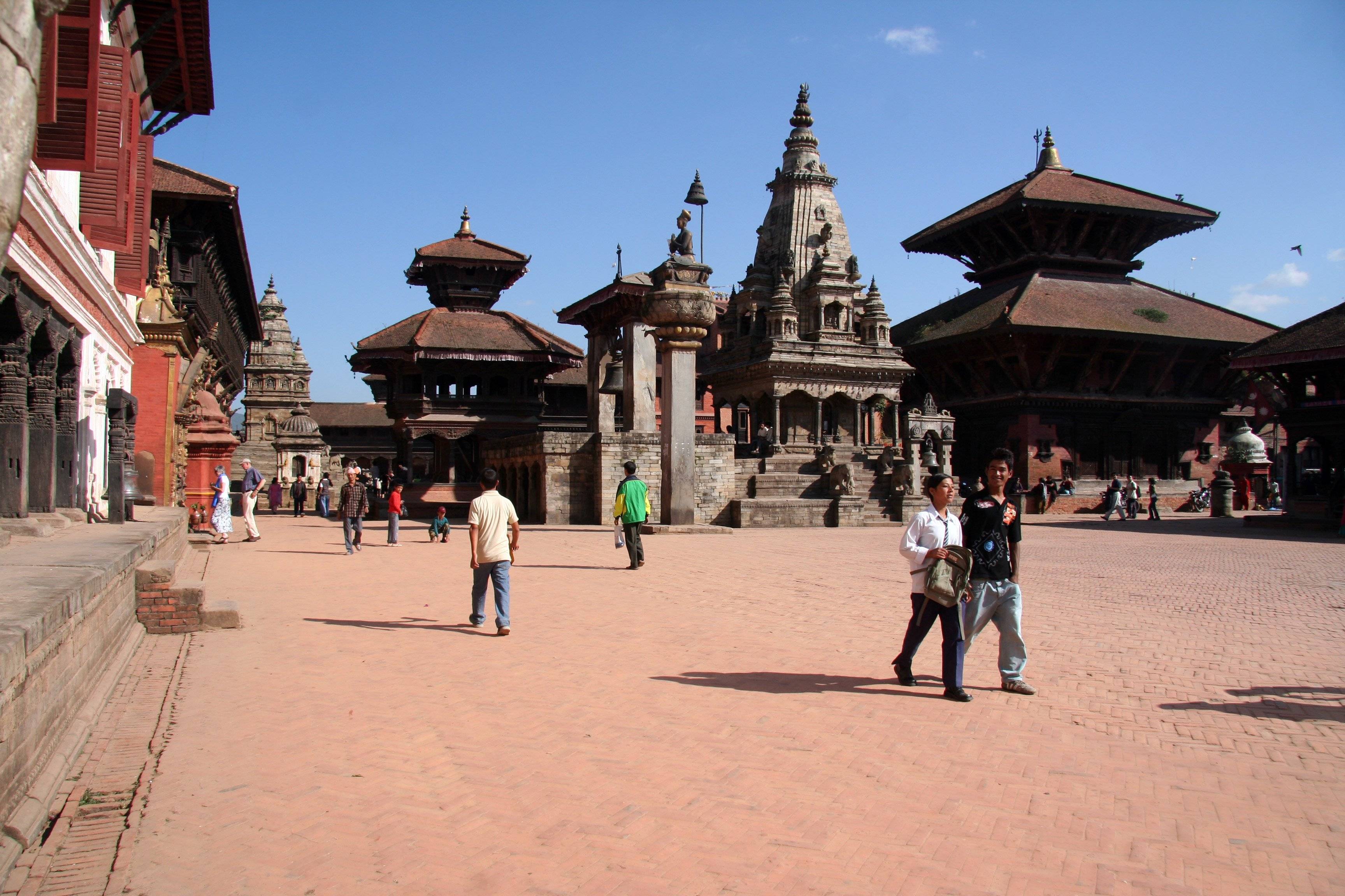 Ankunft in Kathmandu 