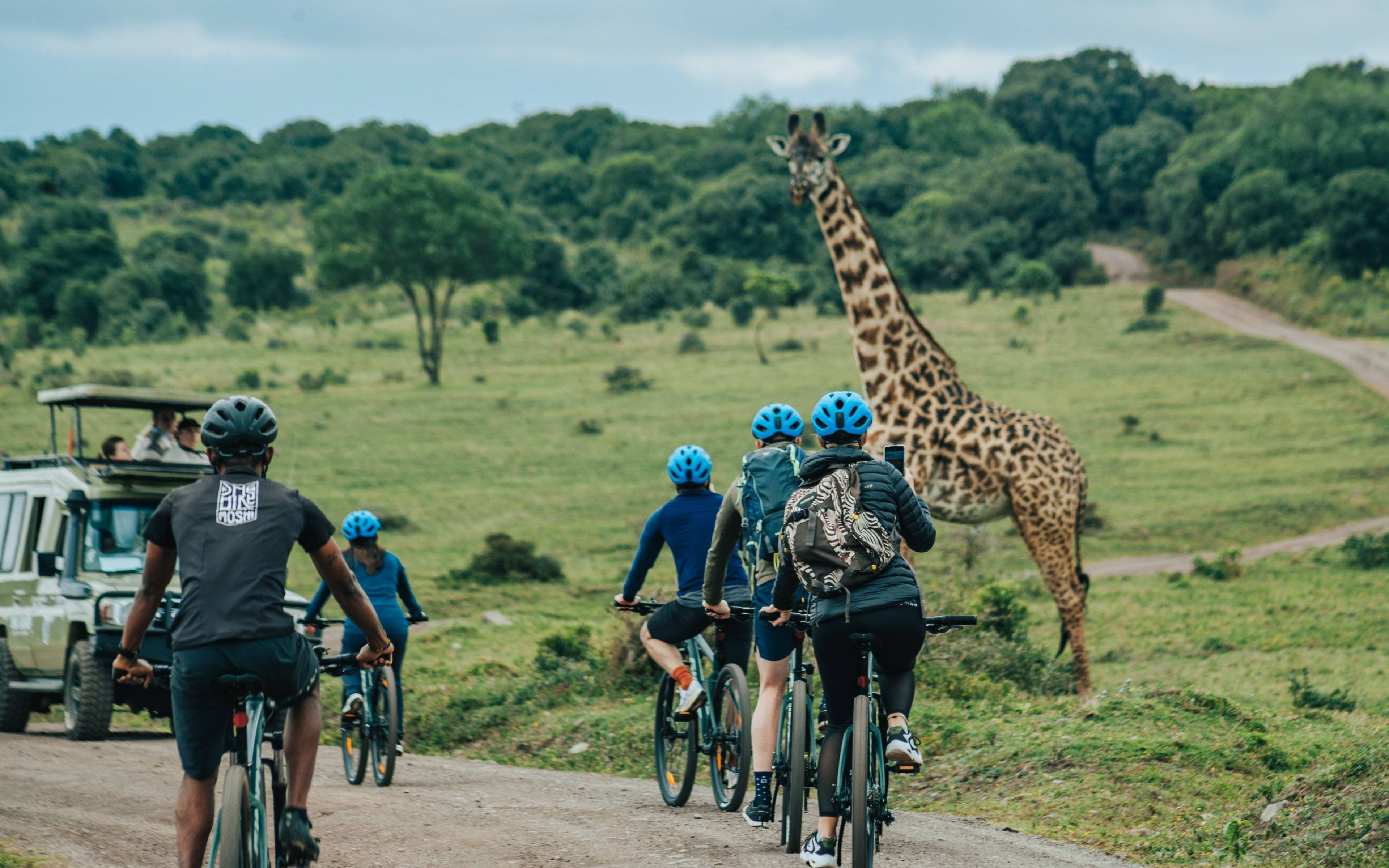 Safari à vélo dans le Parc National d’Arusha