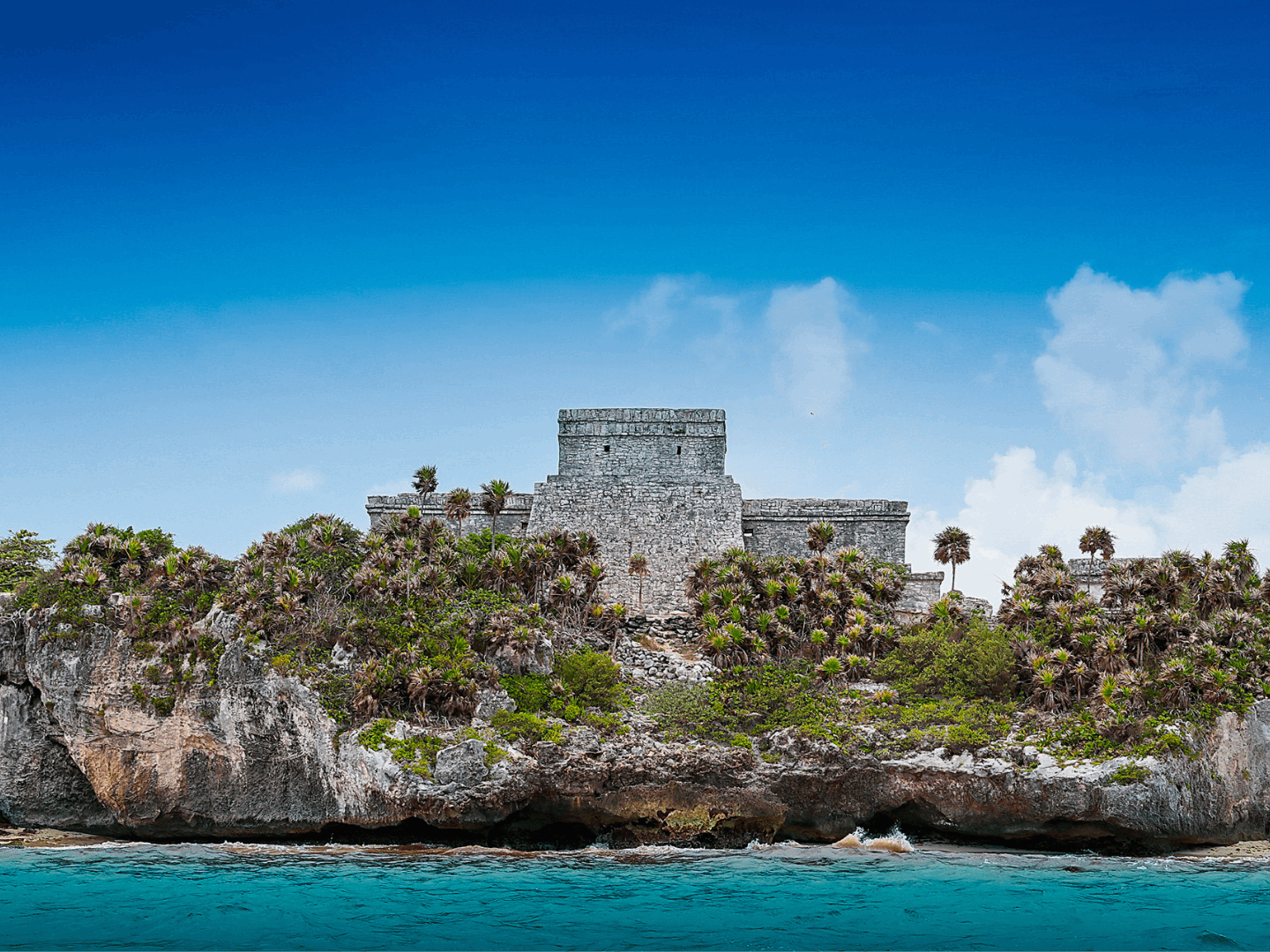 Cité Maya et Mer des Caraïbes