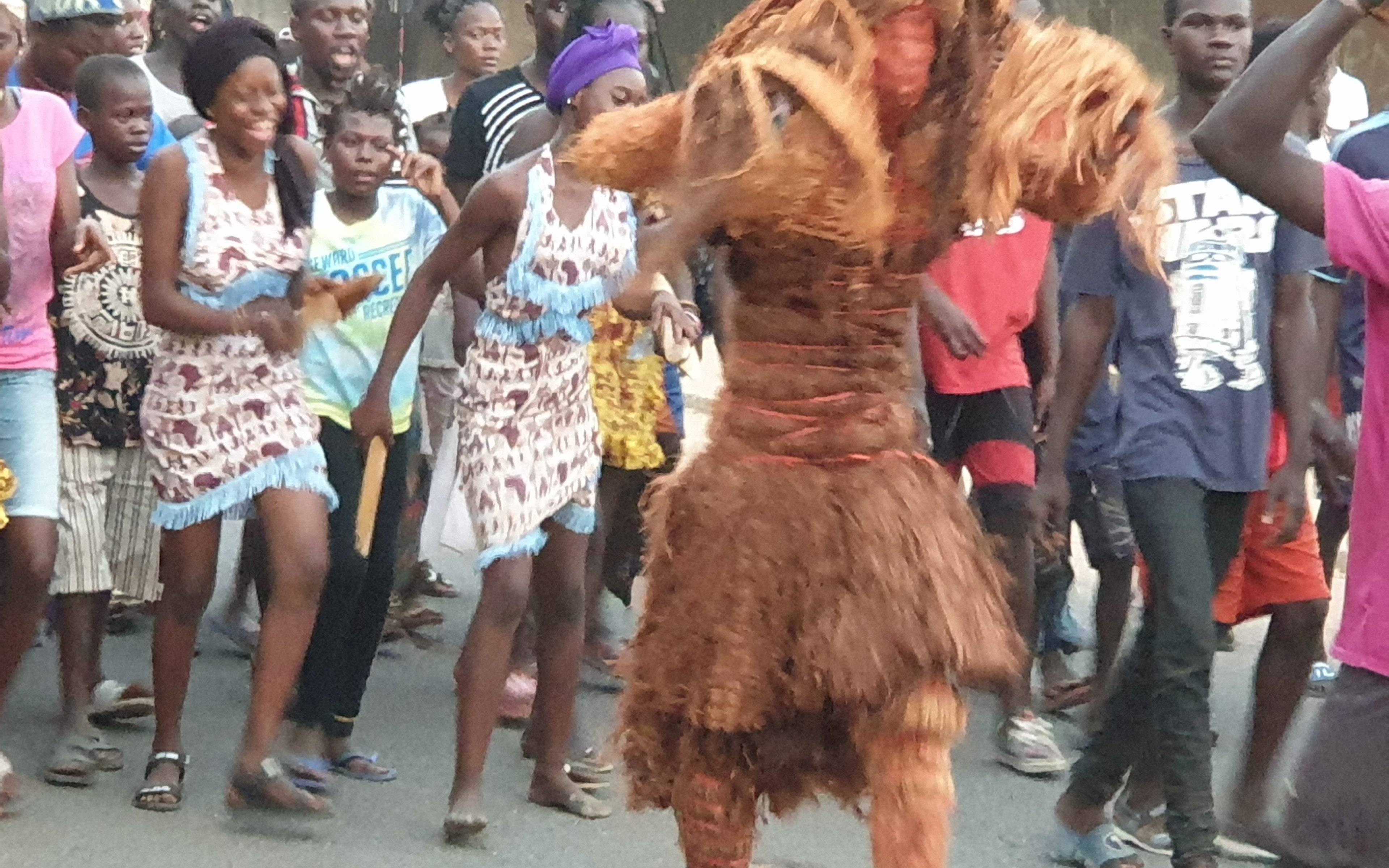 Straßenkarneval des Kalebassenfestivals