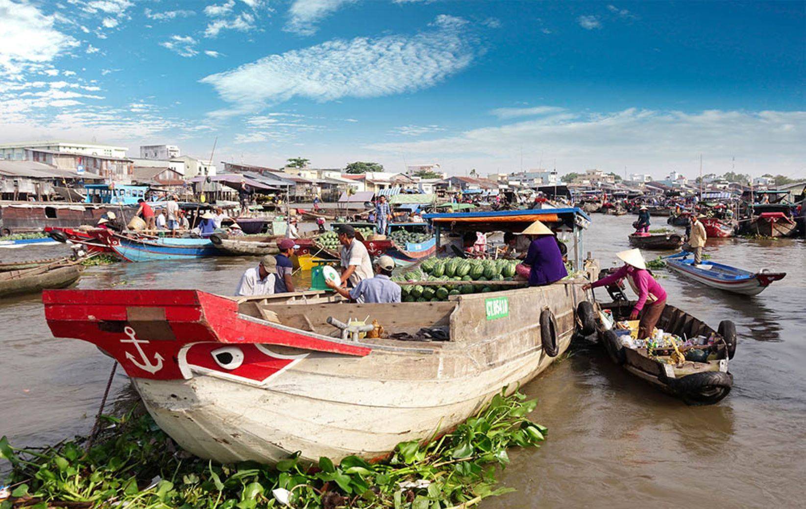 Tagesauflug ins üppige Mekong Delta 