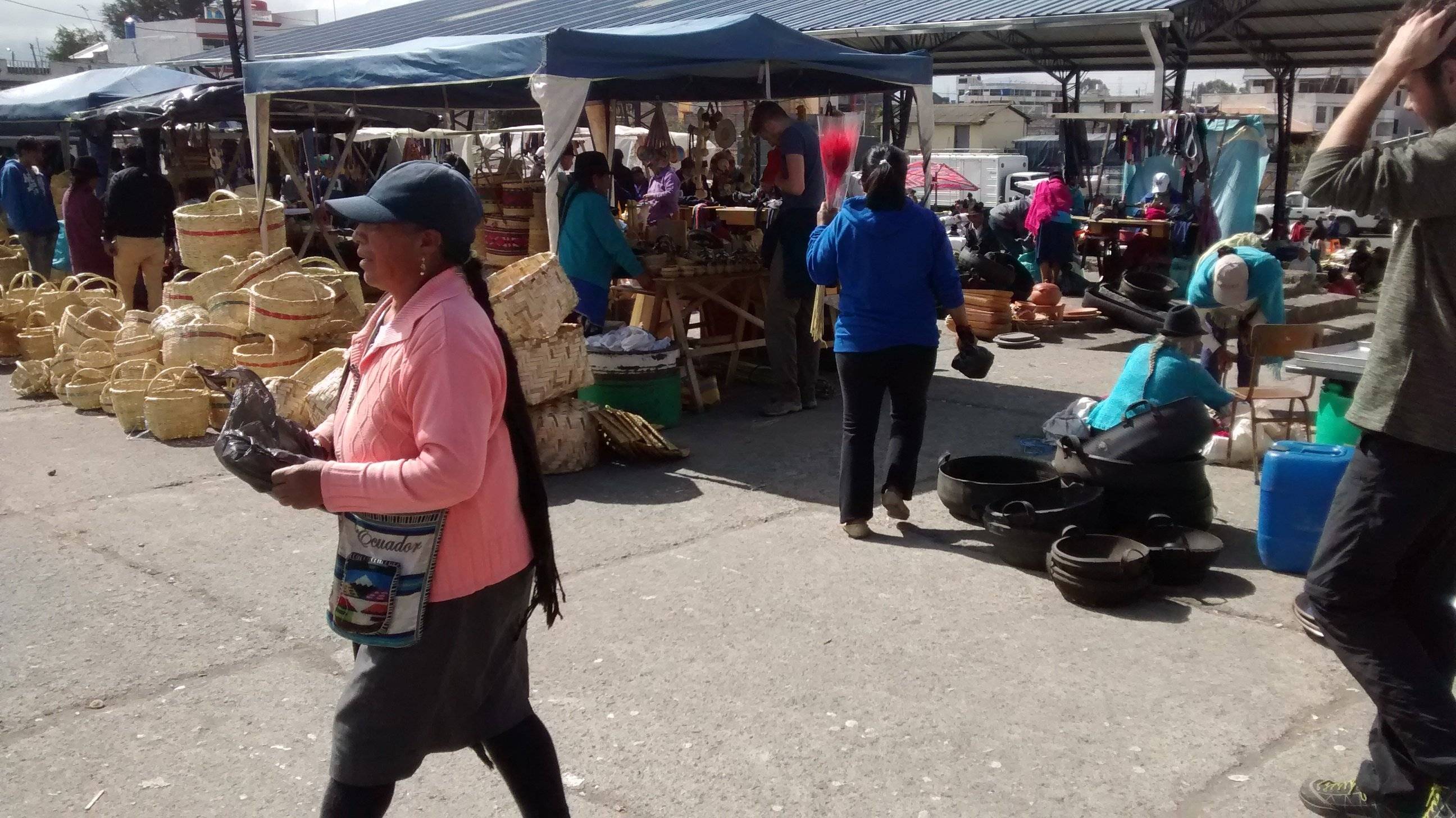 Le marché de Saquisili