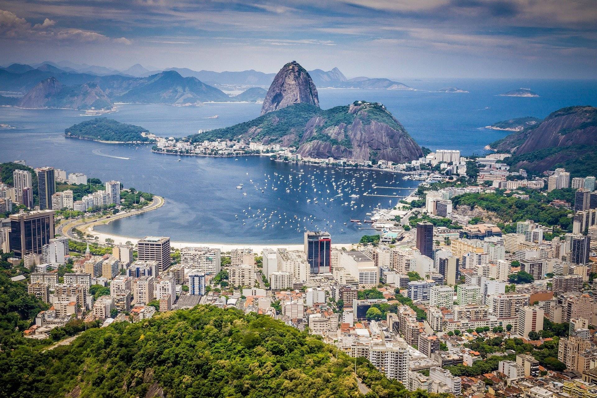 Arrivée à Rio de Janeiro
