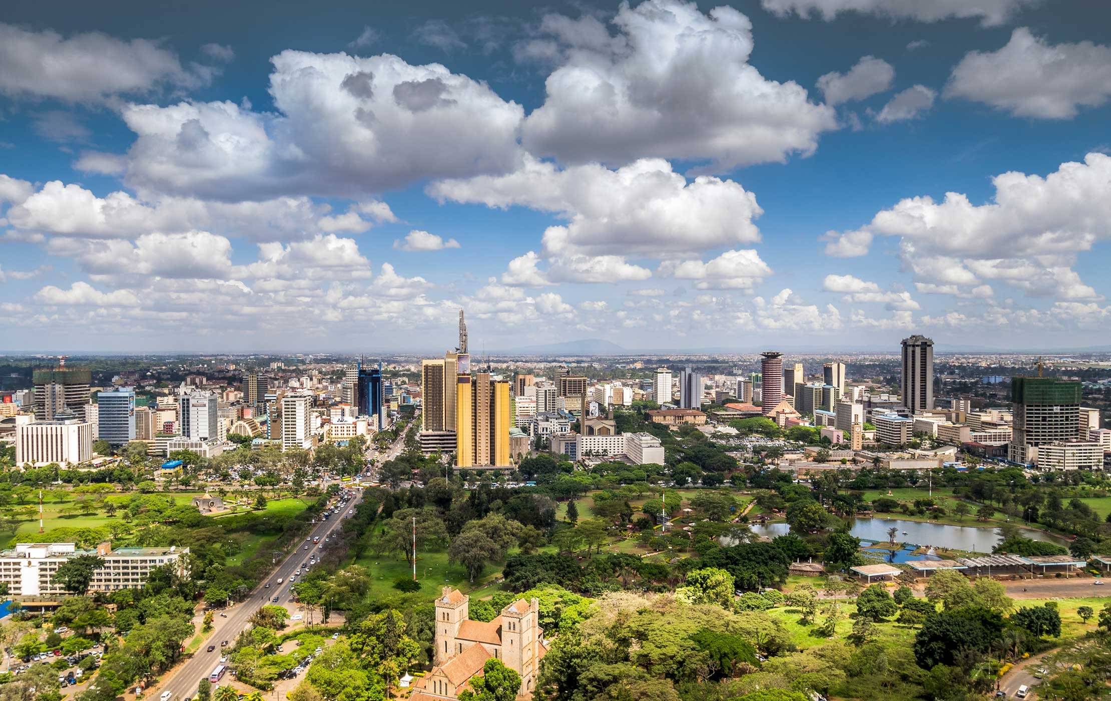 Arrivée à Nairobi, la ville verte sous le soleil