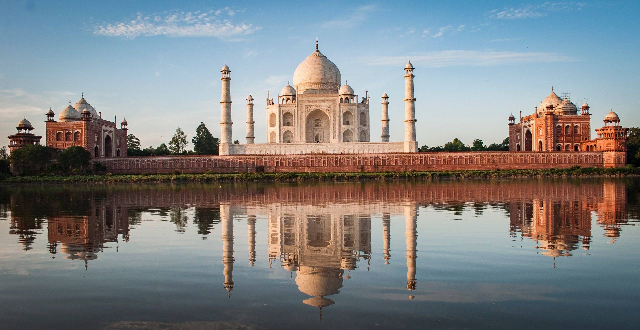 Route vers Agra - Le Taj Mahal  