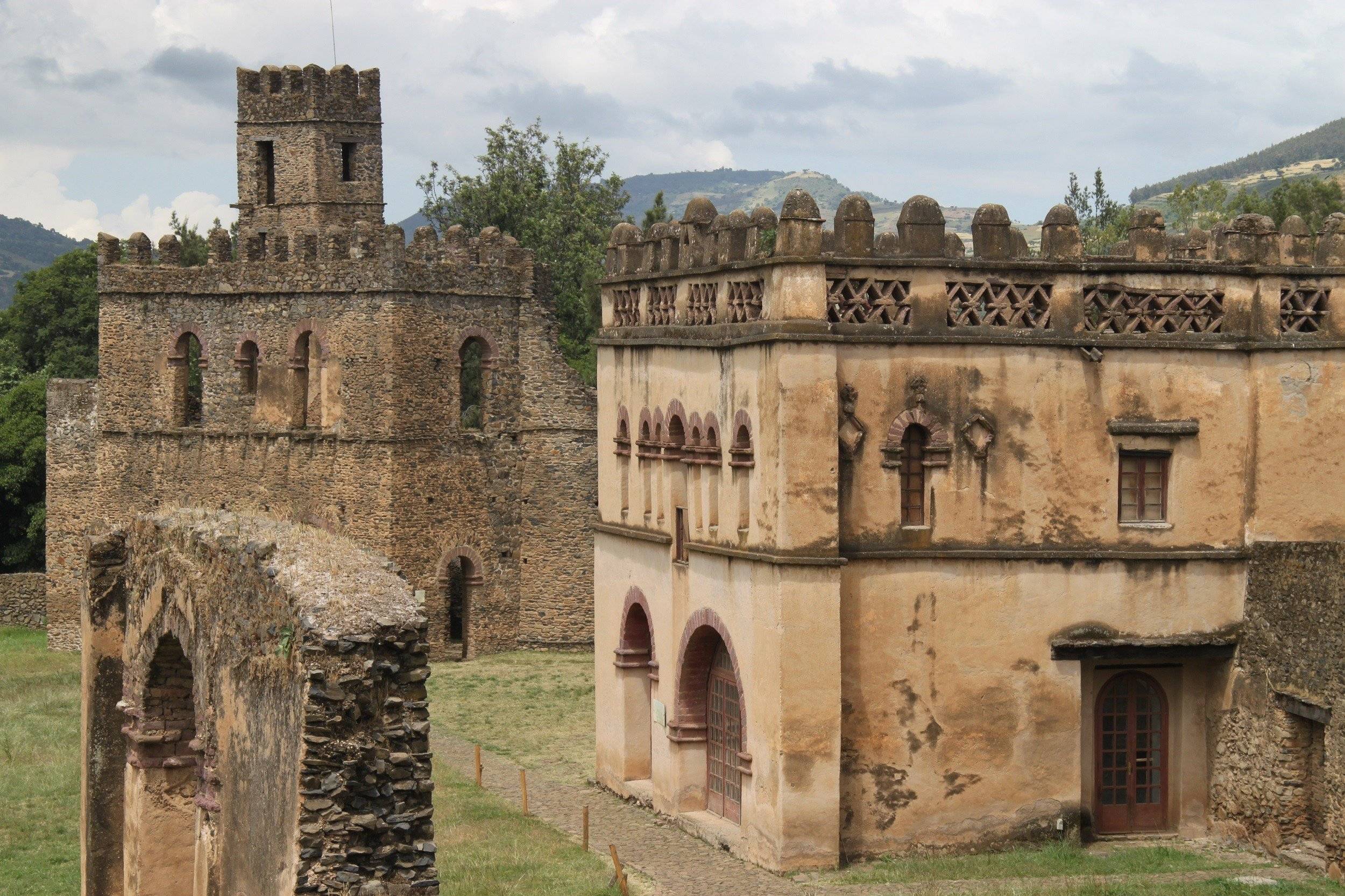 Visita al recinto reale di Gondar