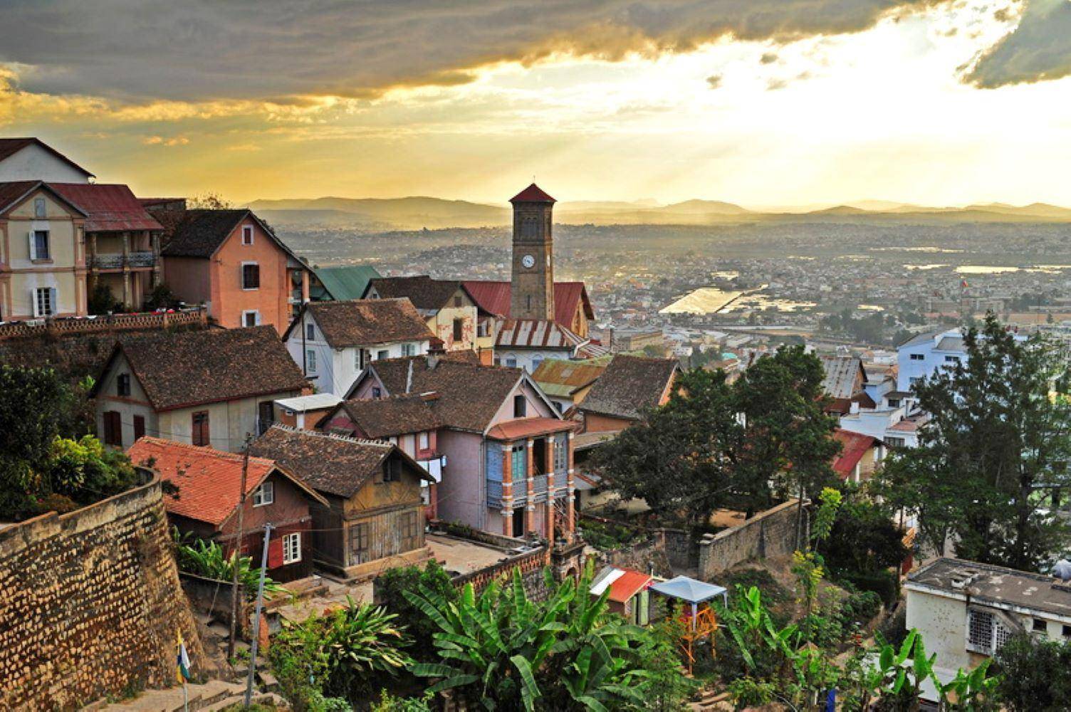 Vuelo de regreso a Antananarivo