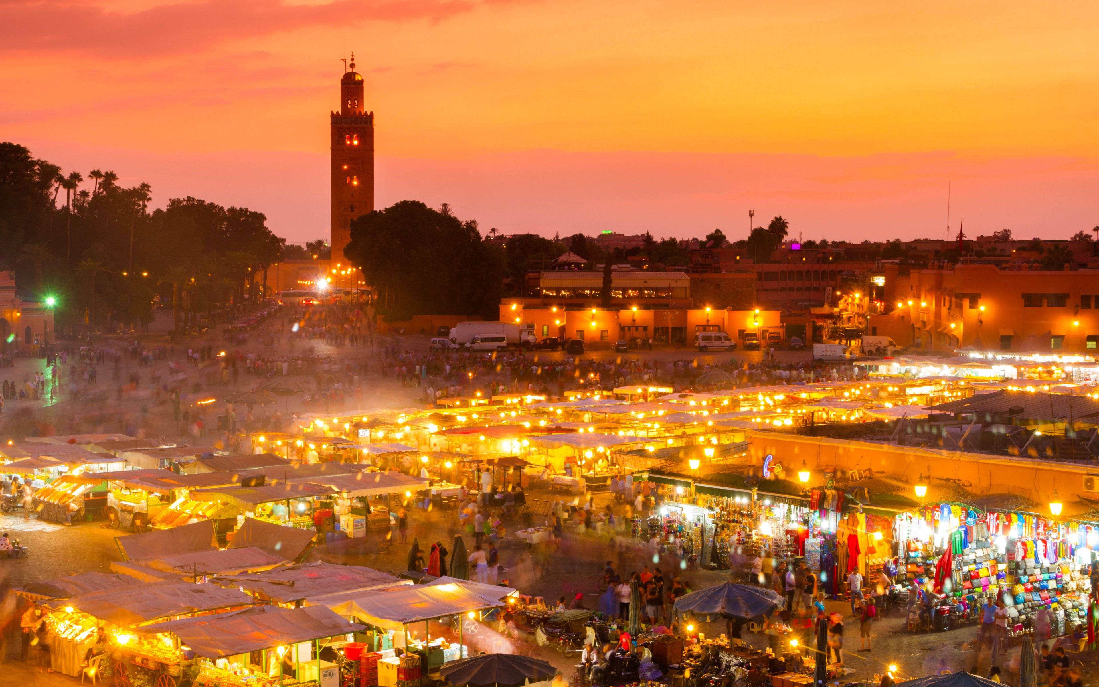 Transfer dall'aeroporto al riad nella medina di Marrakech