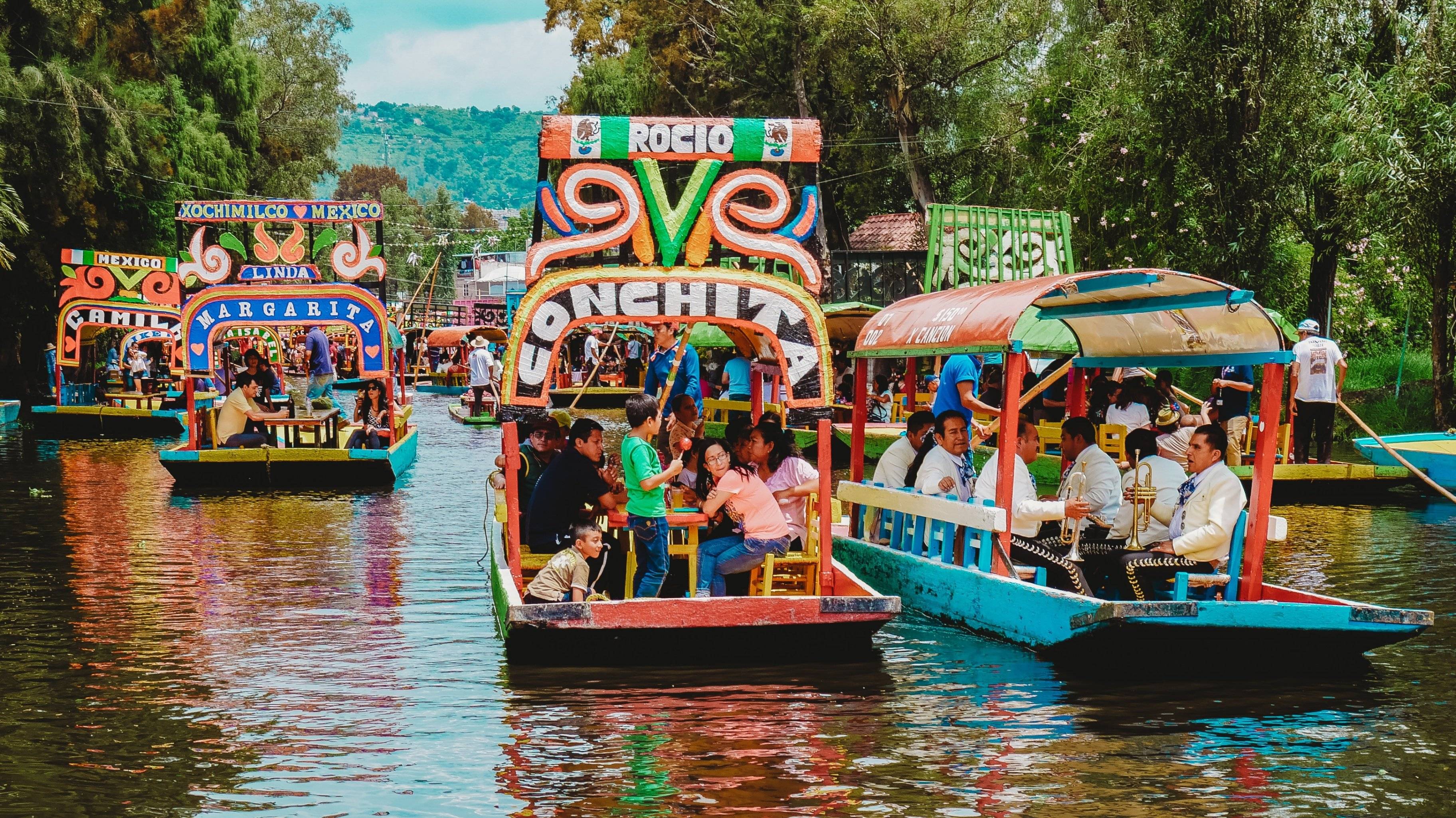 Xochimilco y la famosa Casa Azul