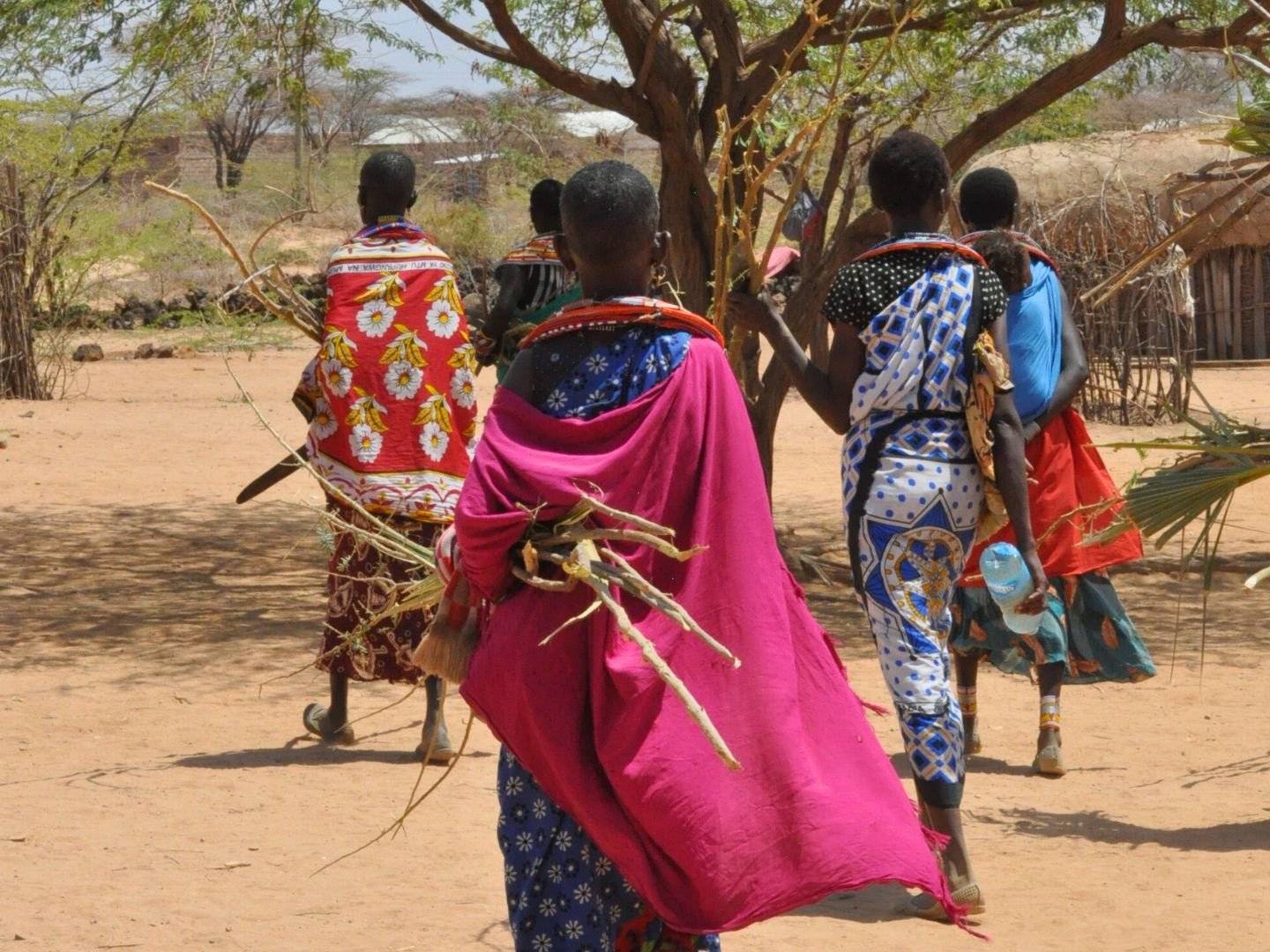 Insieme alle donne della comunità Samburu