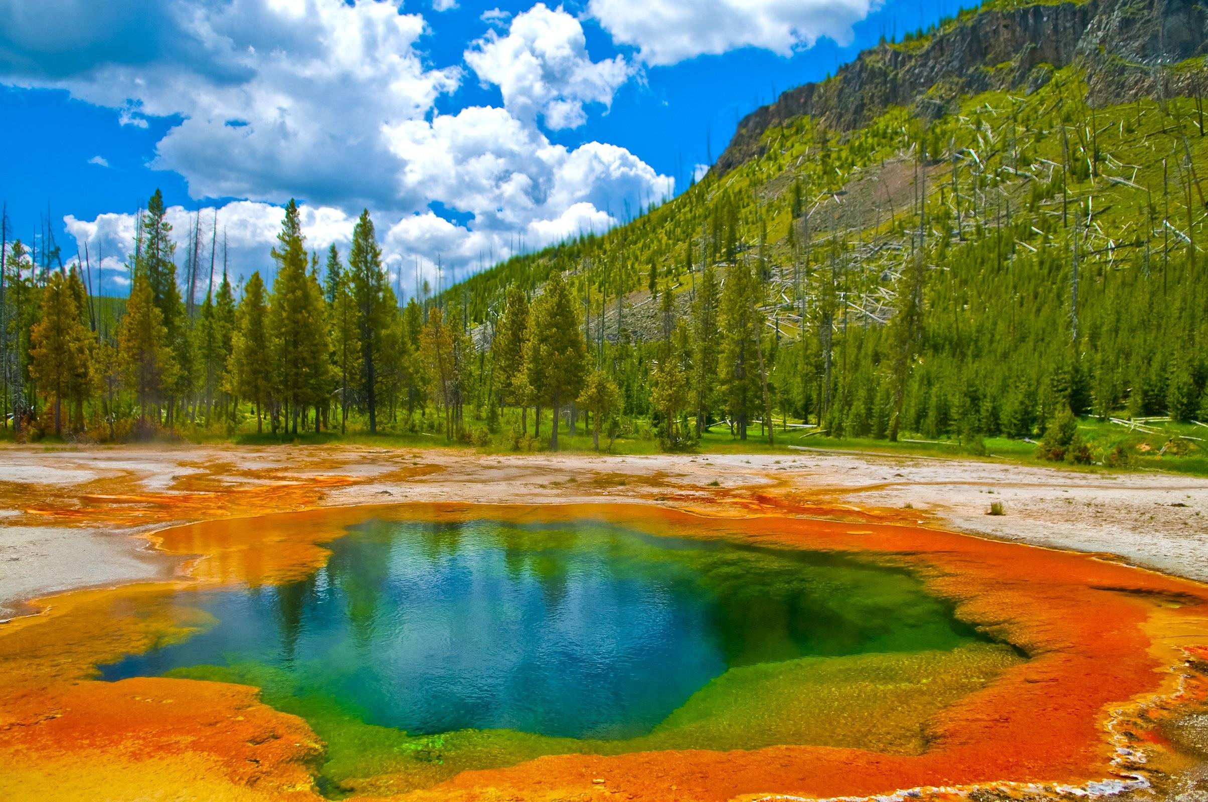 Yellowstone dans toutes ses couleurs